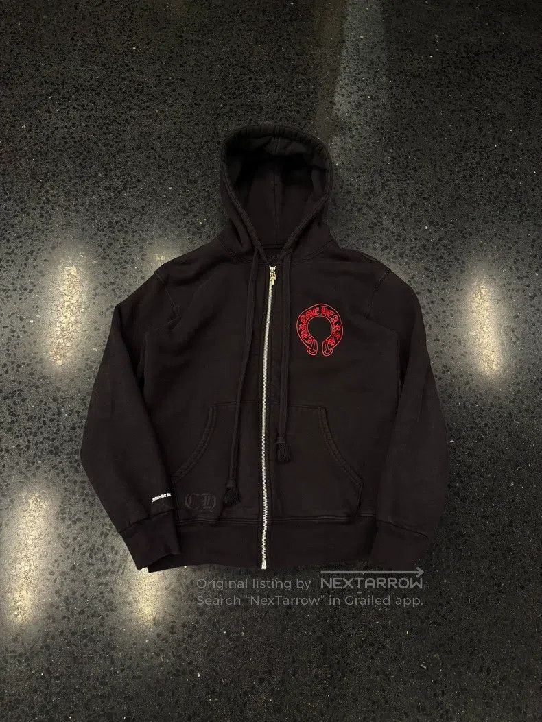 Chrome Hearts CHROME HEARTS Size S Phantom cross zipper hoodie Size US S / EU 44-46 / 1 - 1 Thumbnail