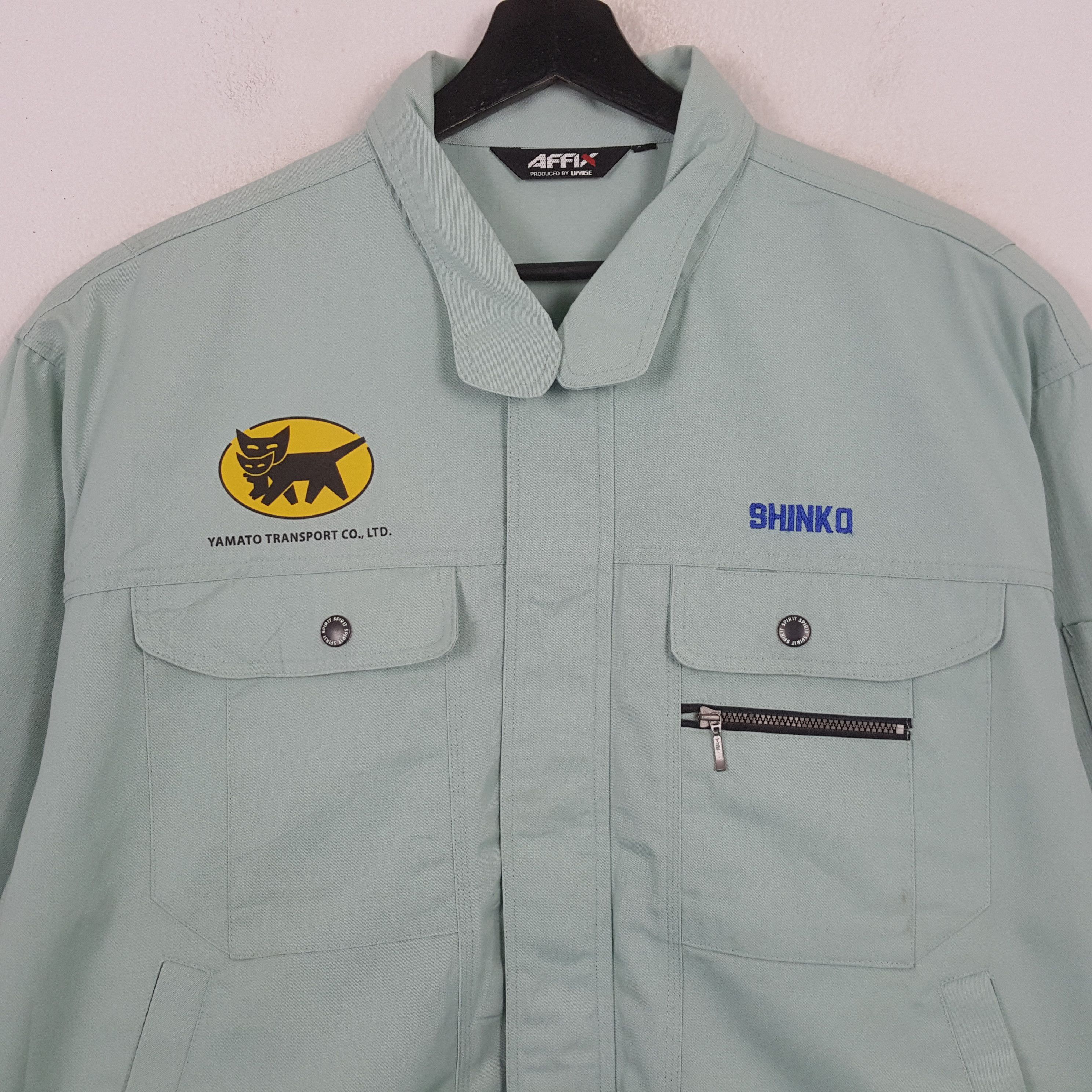 Vintage Yamato Transport Co LTD Workwear Custom Art Jacket RR15 Size US XL / EU 56 / 4 - 4 Thumbnail