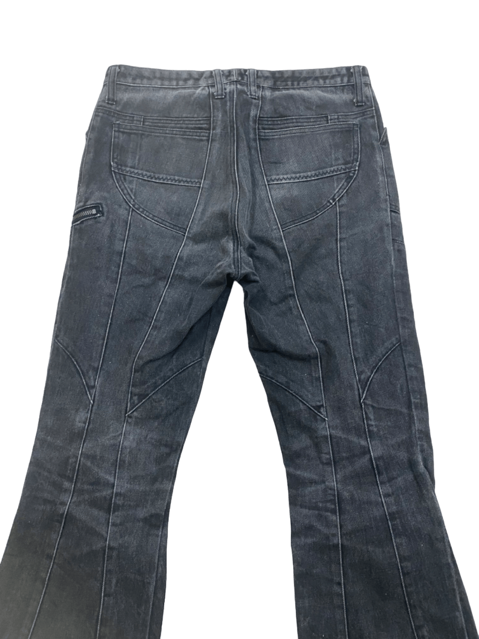 If Six Was Nine × Japanese Brand Japanese Flared Rupert The Difference Bush Jeans Size US 30 / EU 46 - 4 Thumbnail