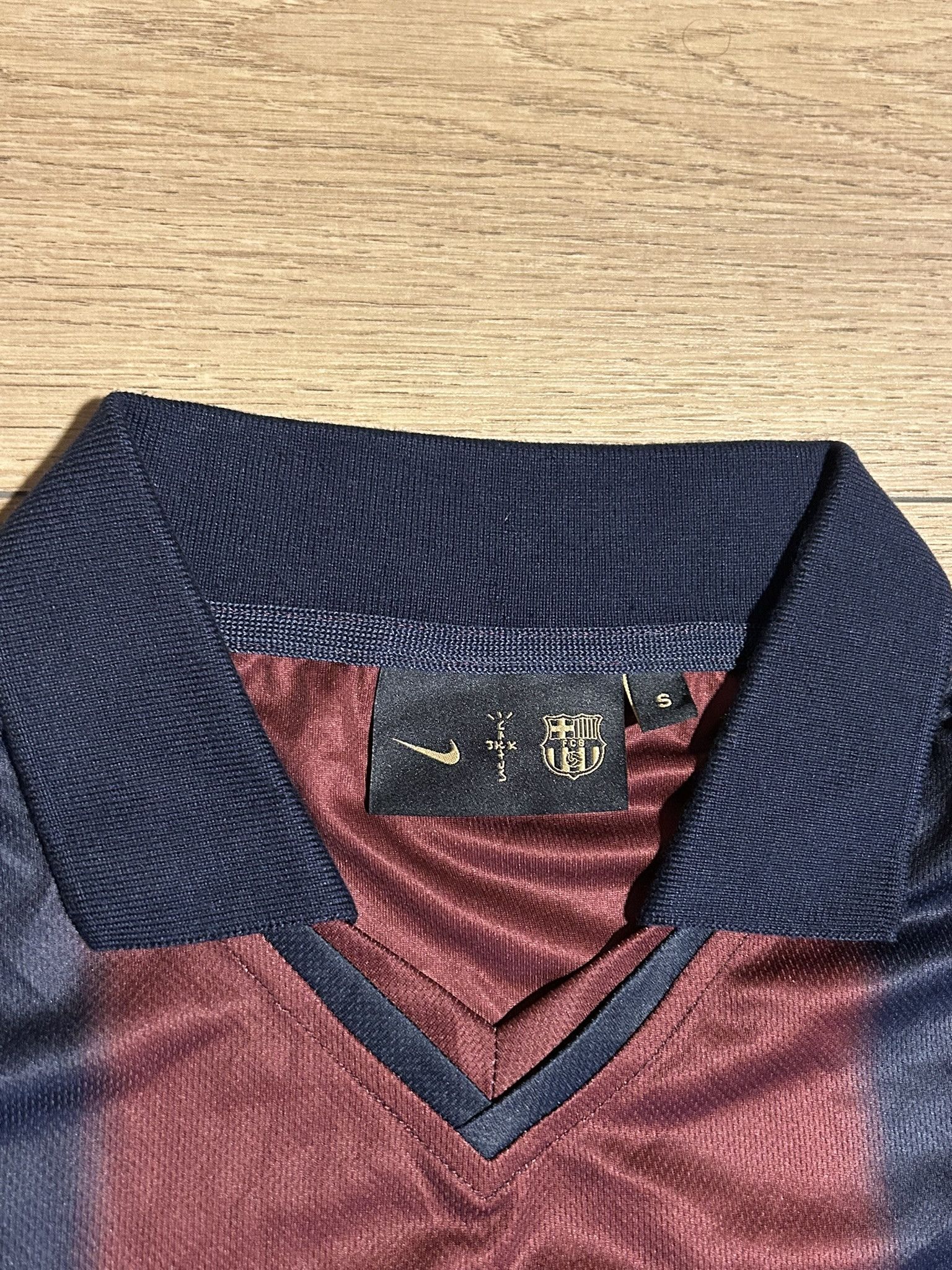 Nike × Travis Scott Nike Travis Scott C Barcelona T-shirt football Size US S / EU 44-46 / 1 - 5 Thumbnail