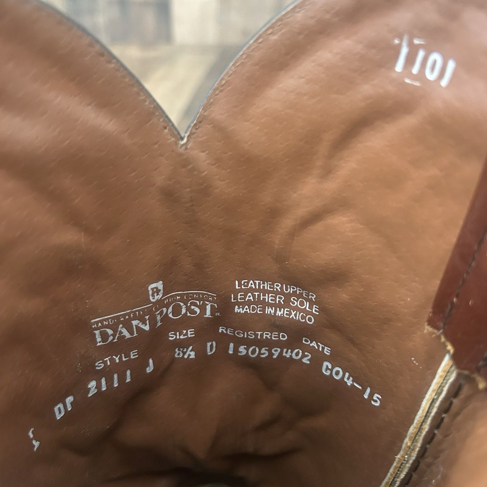 Dan Post Dan Post 2111 J Western Cowboy Boots Mens 8.5 D Size US 8.5 / EU 41-42 - 6 Thumbnail