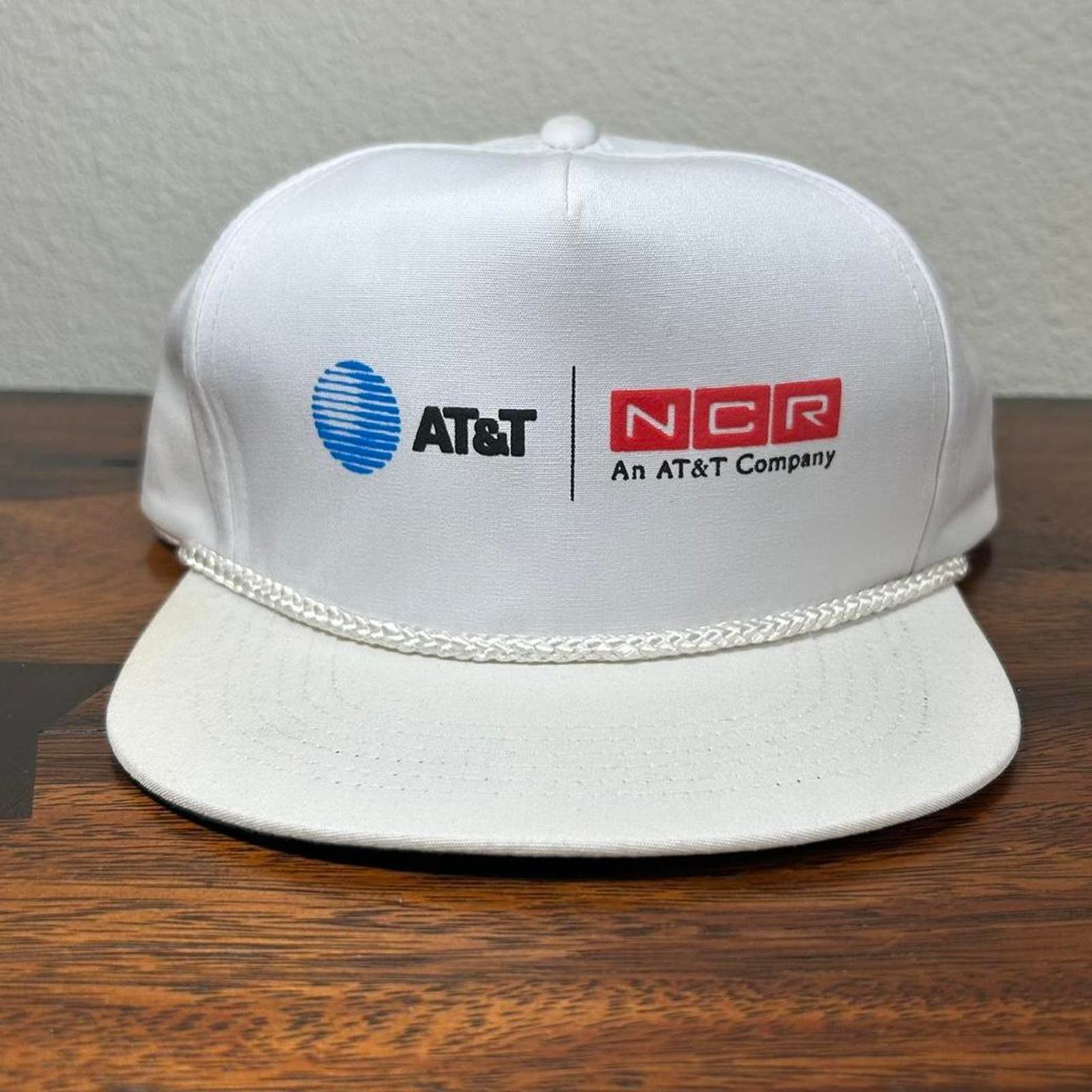 Vintage NCR AT&T white hat Size ONE SIZE - 1 Preview