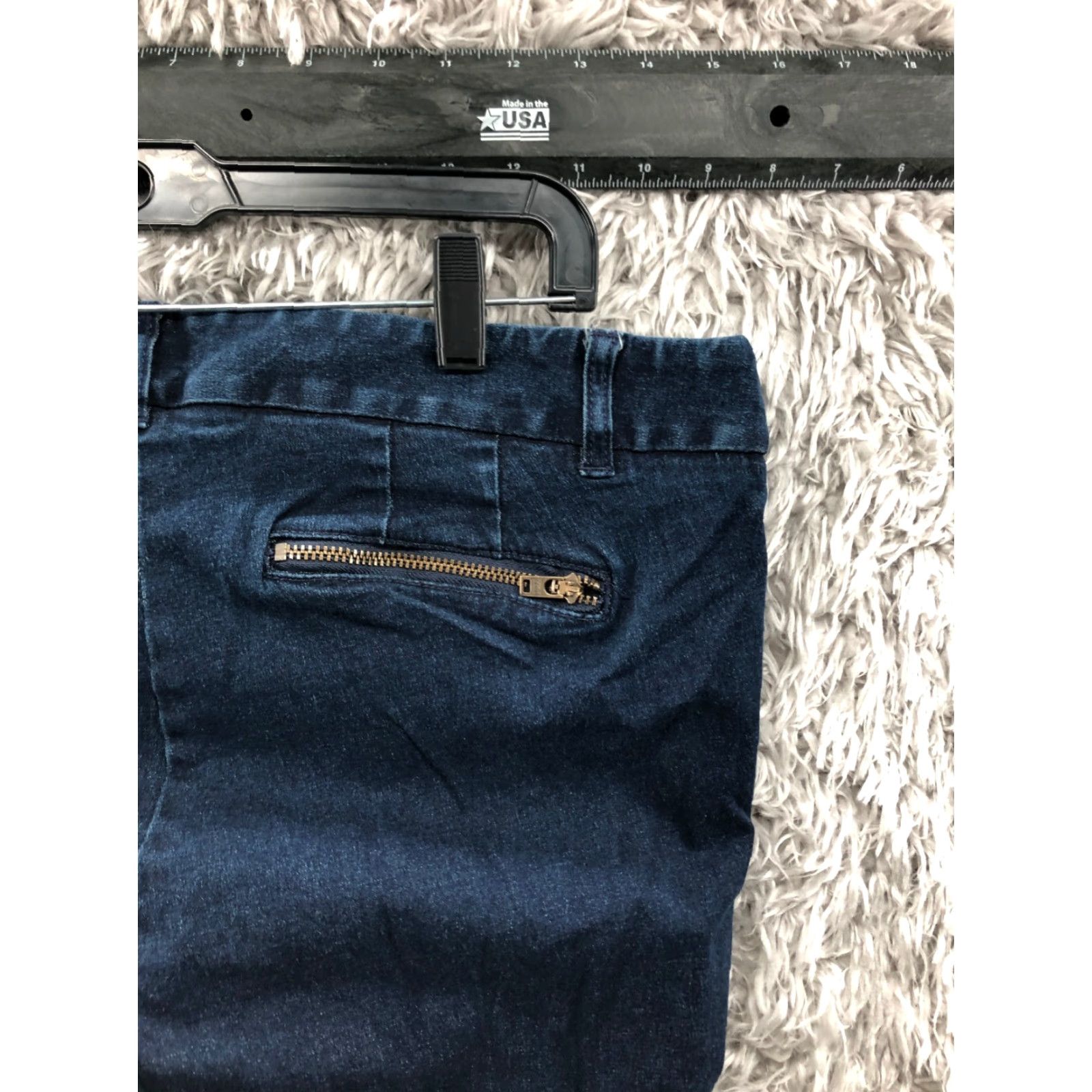 J.Crew J.Crew City Fit Skinny Jeans Size 14 Womens Mid Rise Dark Wash Blue Denim Size 36" / US 14 / IT 50 - 6 Thumbnail