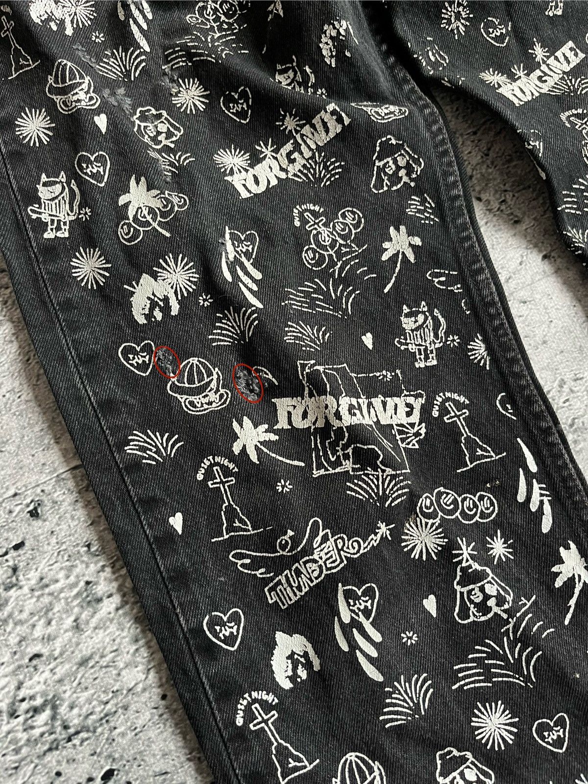 Levi's Vintage Clothing Vintage Levi’s Custom full printed Denim Jeans Size US 32 / EU 48 - 6 Thumbnail