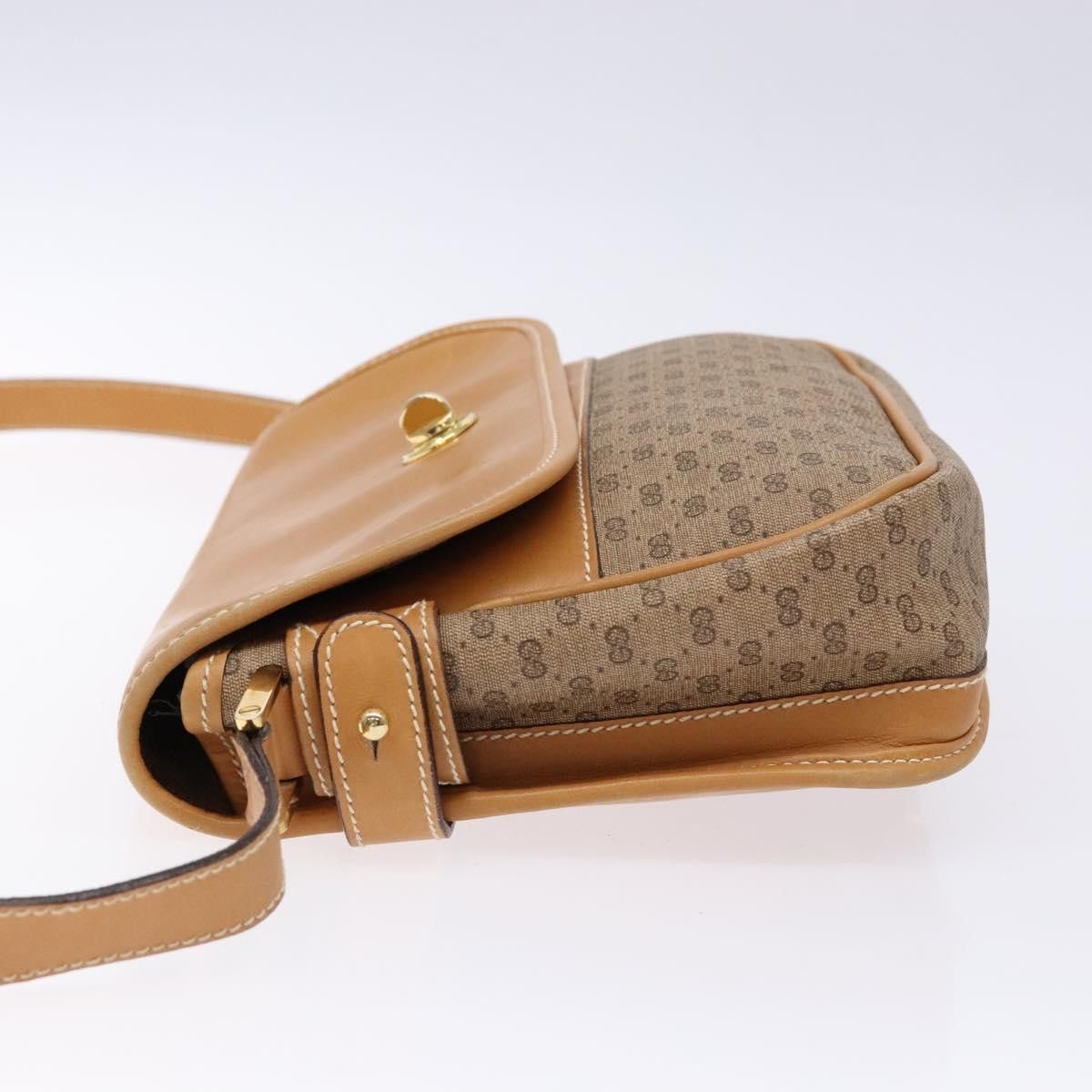 Gucci GUCCI Micro GG Supreme Shoulder Bag Pvc Beige Gold Size ONE SIZE - 5 Thumbnail
