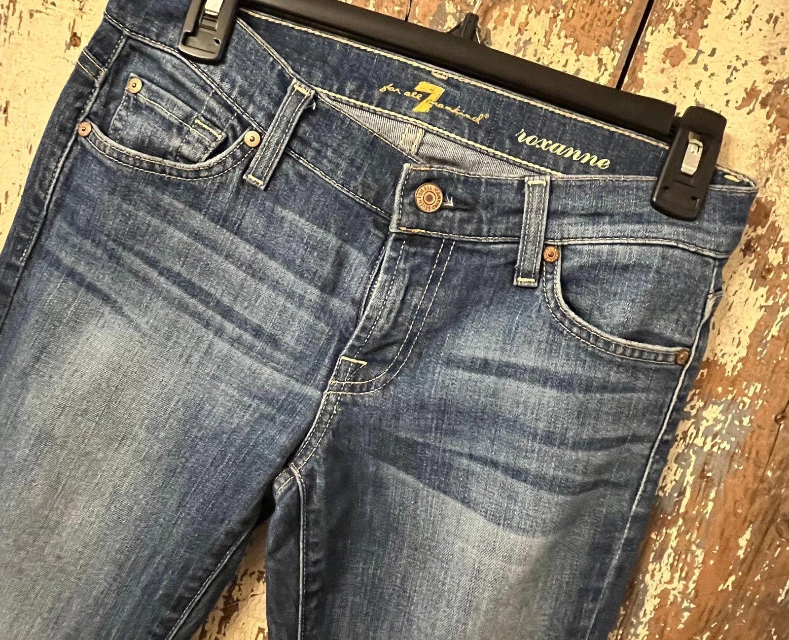 7 For All Mankind 7 For All Mankind Roxanne mid-rise slim-cut jeans size 26 Size 26" / US 2 / IT 38 - 2 Thumbnail