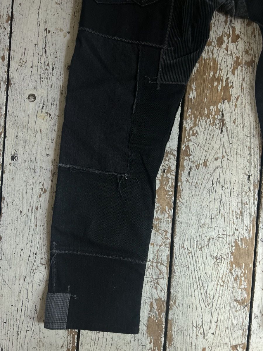 Junya Watanabe Junya Watanabe black denim patchwork jeans Size US 30 / EU 46 - 11 Thumbnail