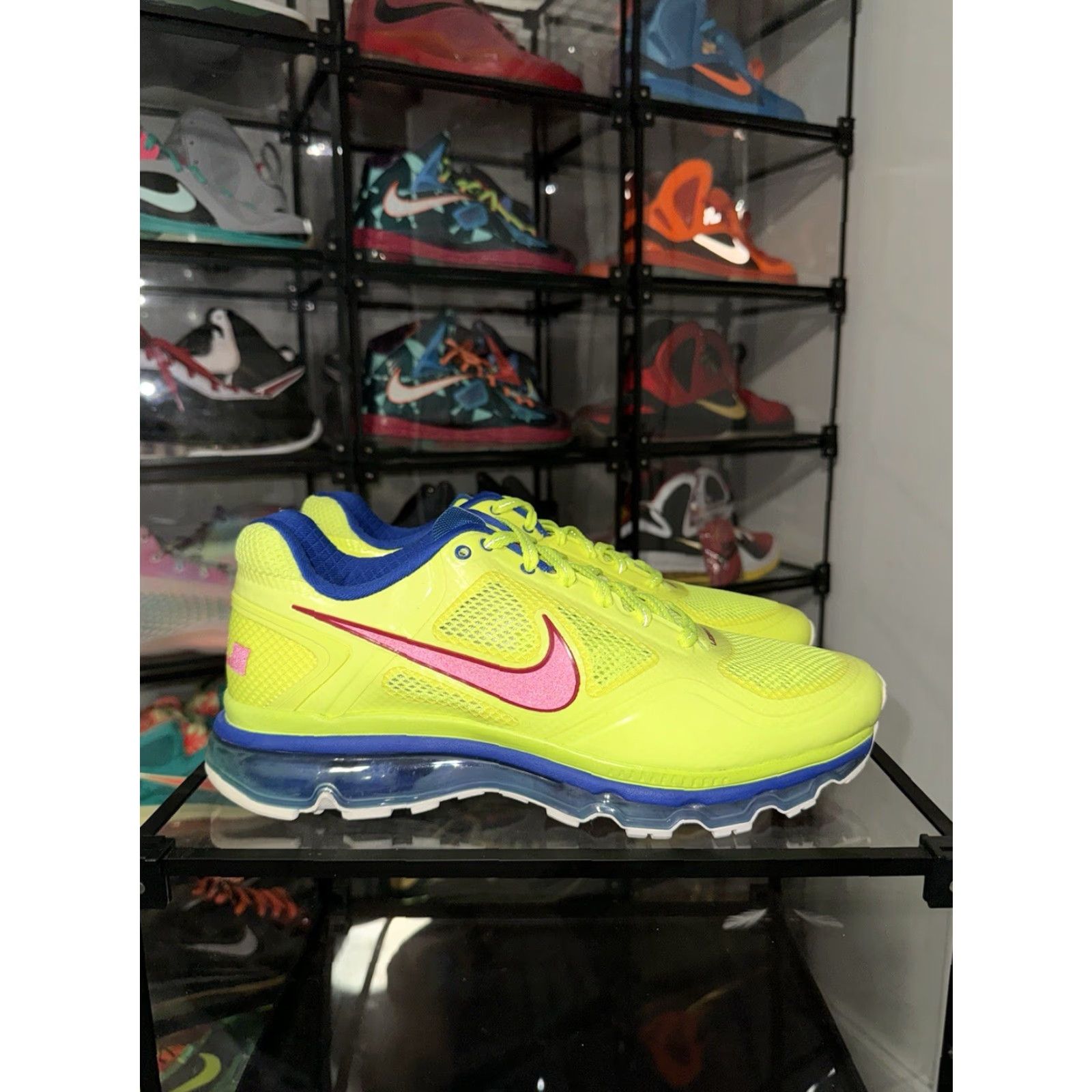 Nike Nike Air Trainer 1.3 Max Breathe Lebron Hazardous Materials PE Promo Sample 11 Men Green Sneaker Athletic Max 11 Nike Air Trainer Size US 11 / EU 44 - 2 Thumbnail