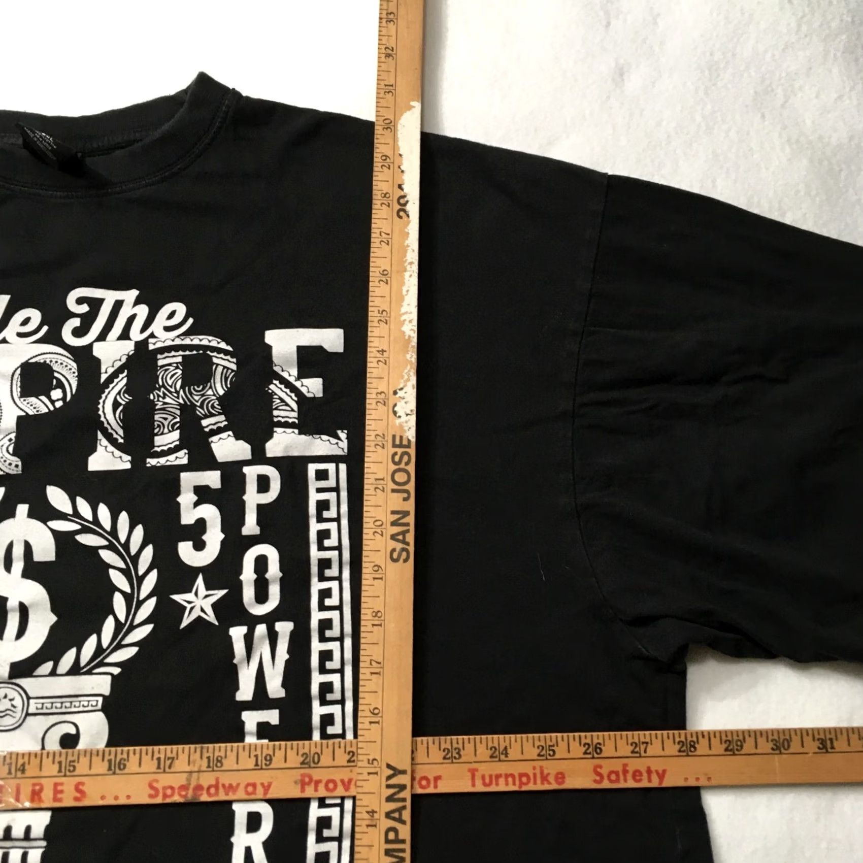 Vintage empire loyalty Grunge money power Tee y2k black 5XL Men's Size US XXL / EU 58 / 5 - 4 Thumbnail