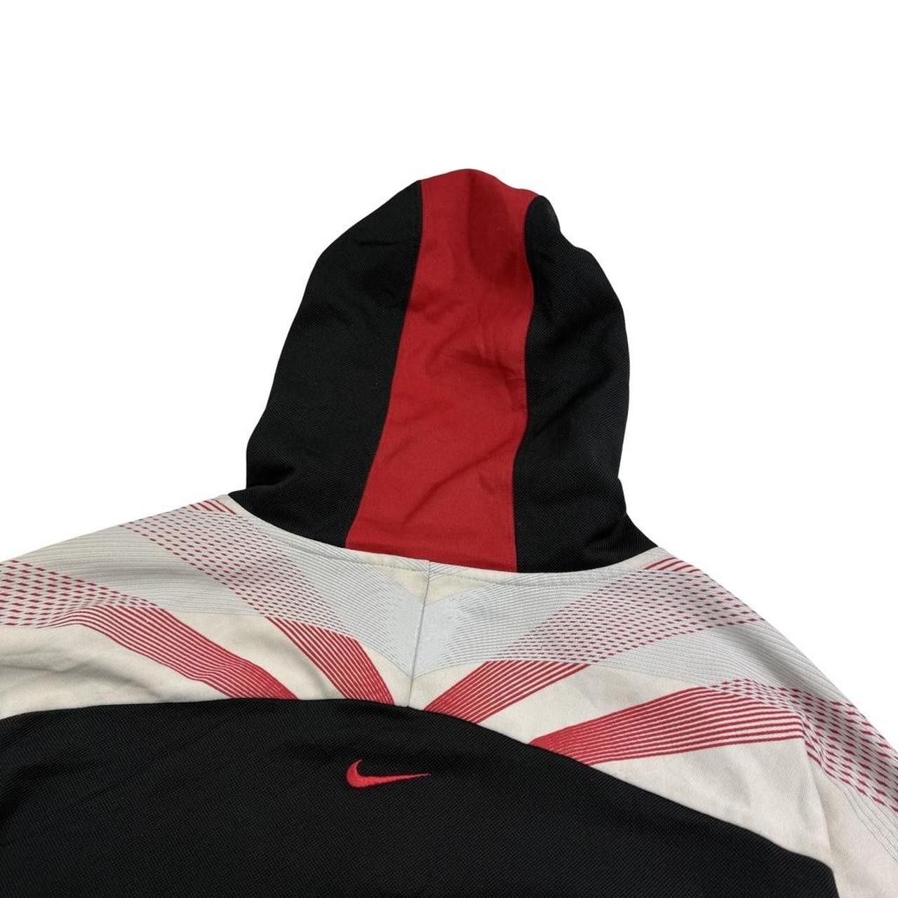 Nike Vintage 2000s Nike TN Laser Hoodie Black & Red - Small Size US S / EU 44-46 / 1 - 4 Thumbnail