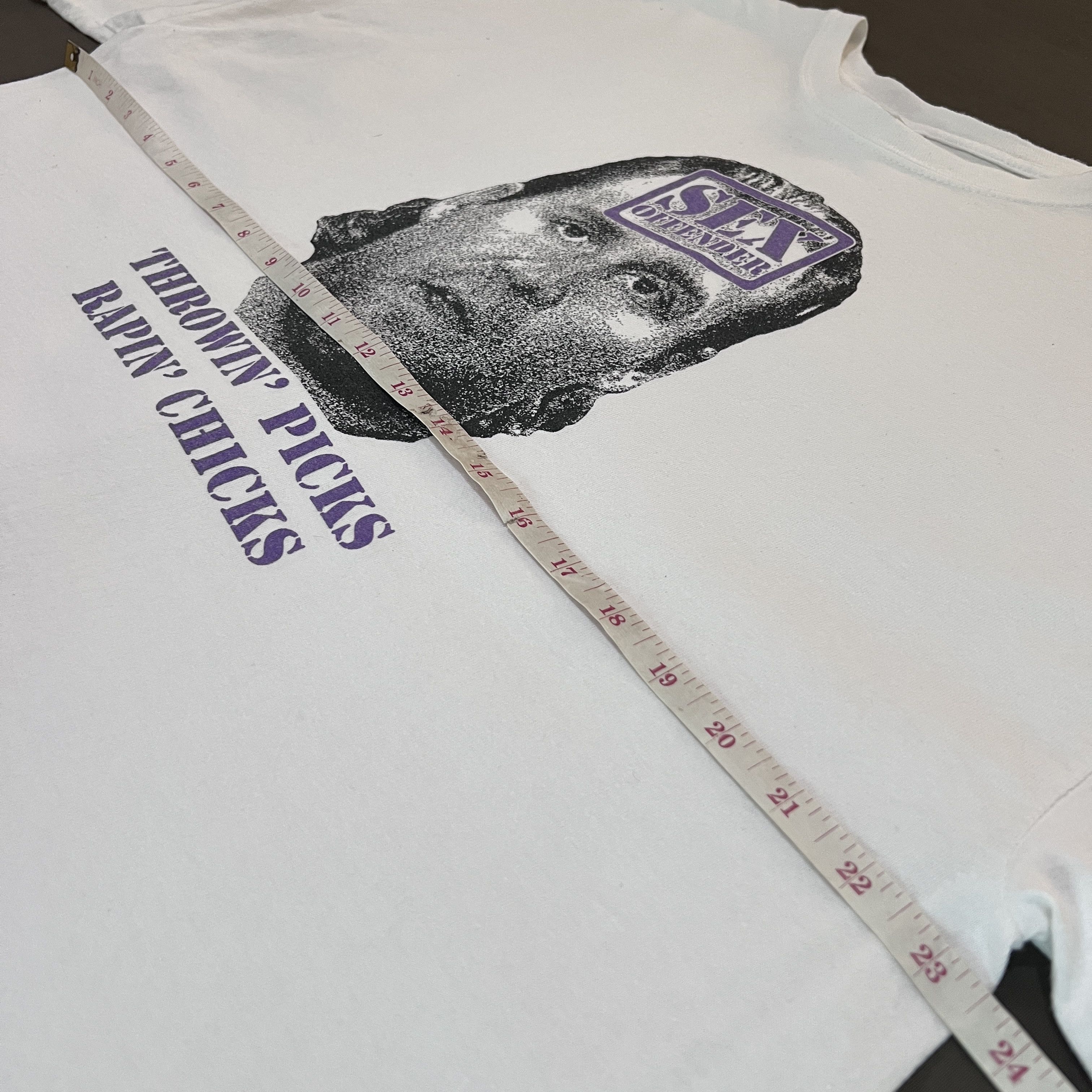 Vintage Vintage Y2K Sex offender Promo Tee XL crime violated law Size US XL / EU 56 / 4 - 5 Thumbnail