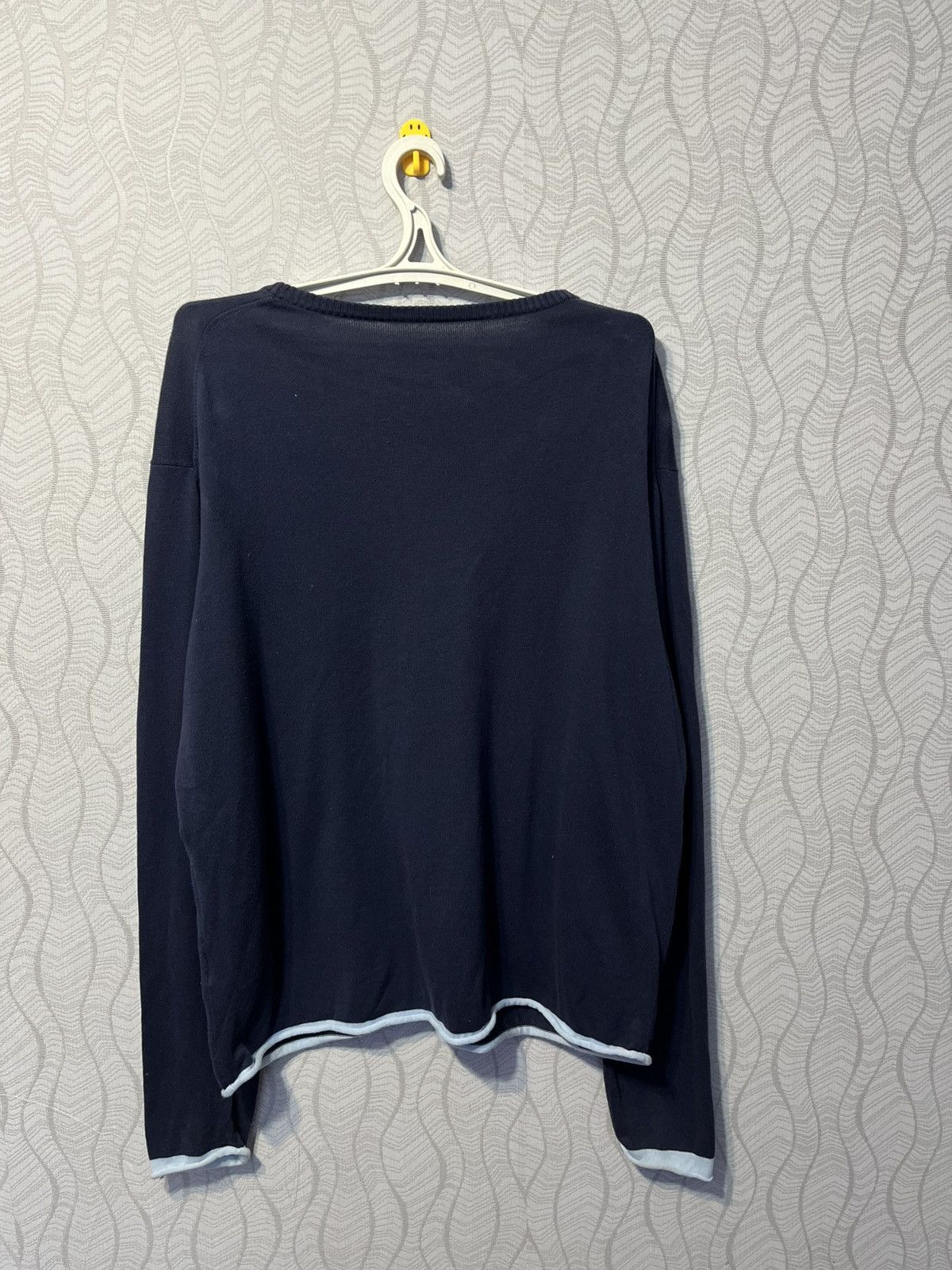 Yves Saint Laurent Yves Saint Laurent Vintage Knit Pullover YSL Big Logo Size L Size US L / EU 52-54 / 3 - 4 Thumbnail