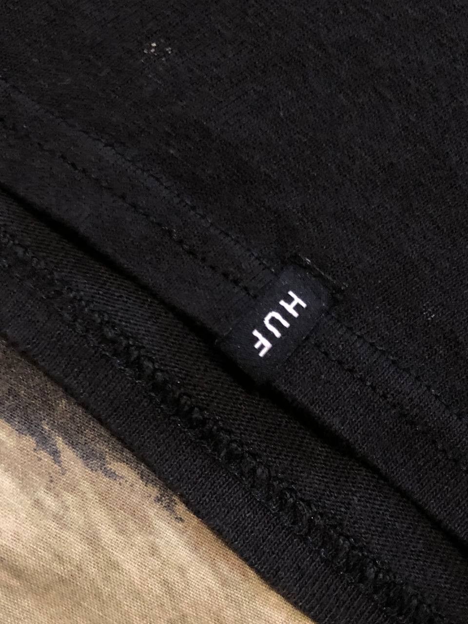 Huf Huf T shirt Longsleeve Skate Streetwear Logo 90s | Size US XXL / EU 58 / 5 - 5 Thumbnail
