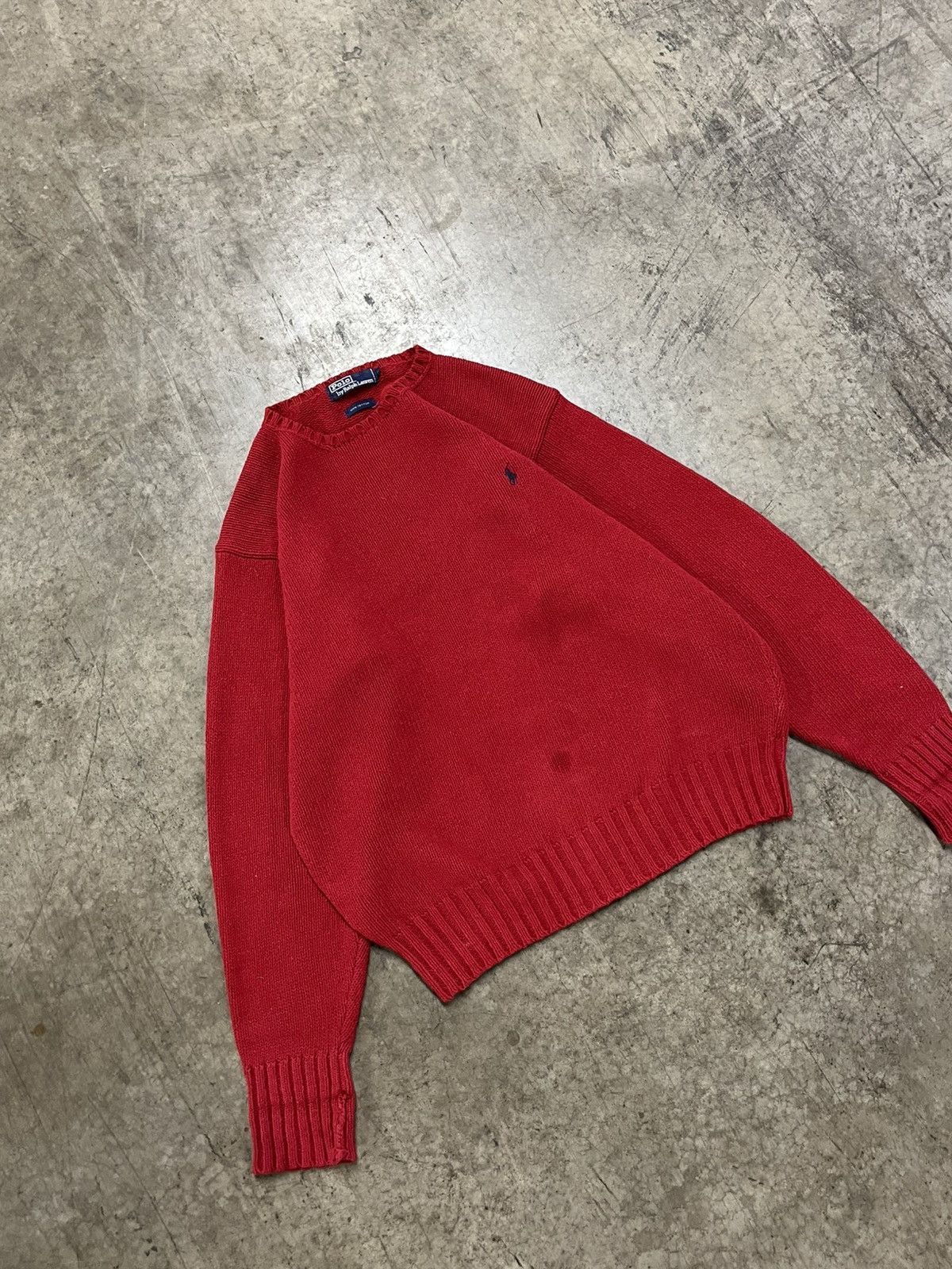 Polo Ralph Lauren × Vintage Polo Ralph Lauren vintage knit sweater preppy streetwear Size US M / EU 48-50 / 2 - 1 Thumbnail