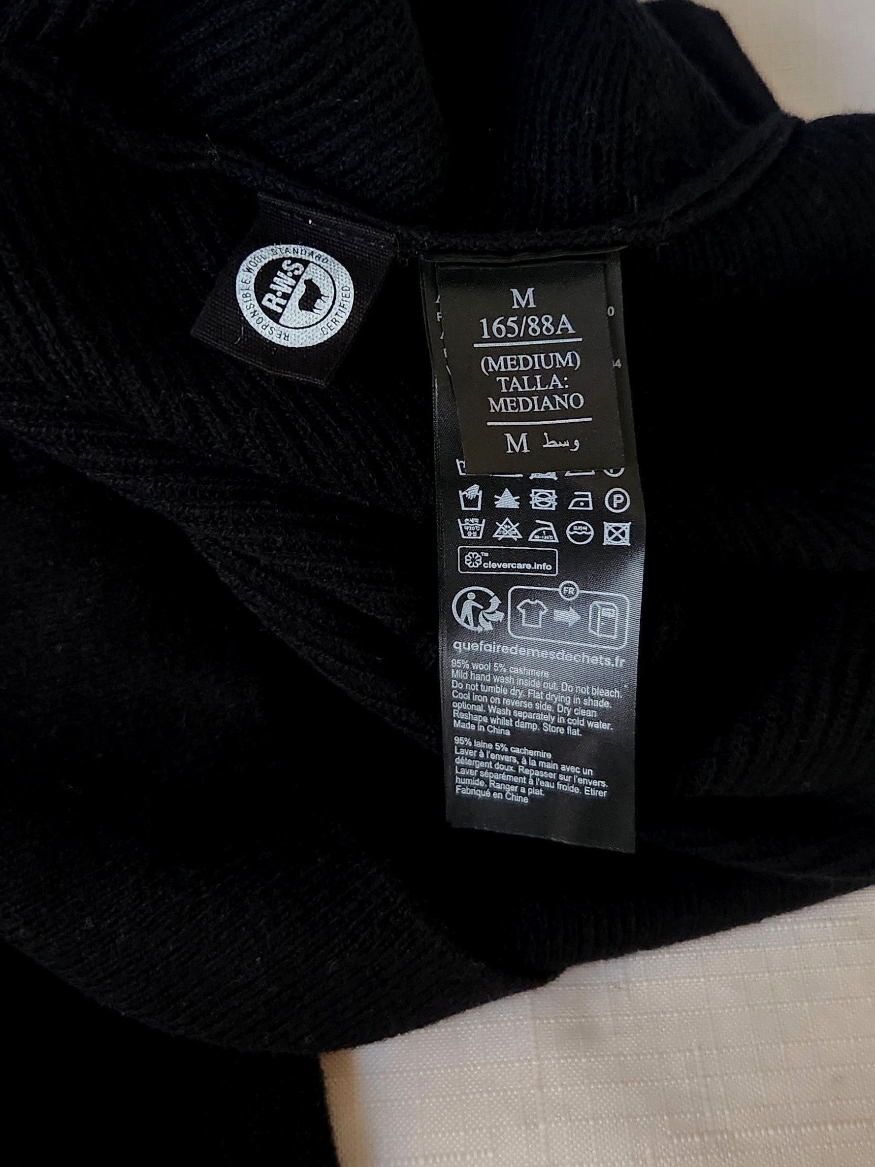 Allsaints Allsaints Raven Jumper Wool Cashmere Blend Sweater black Size M / US 6-8 / IT 42-44 - 12 Thumbnail