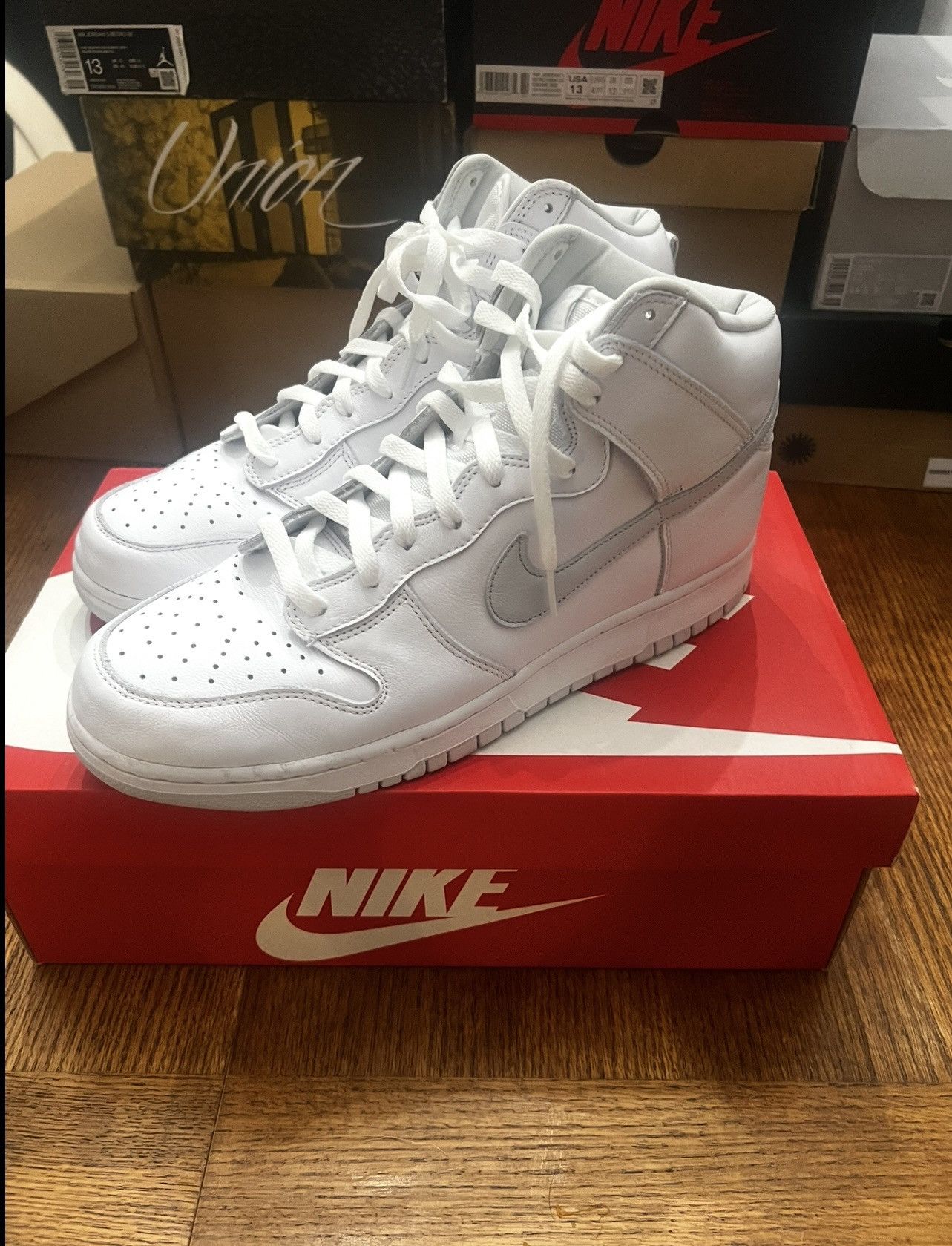 Nike Dunk High Pure Platinum