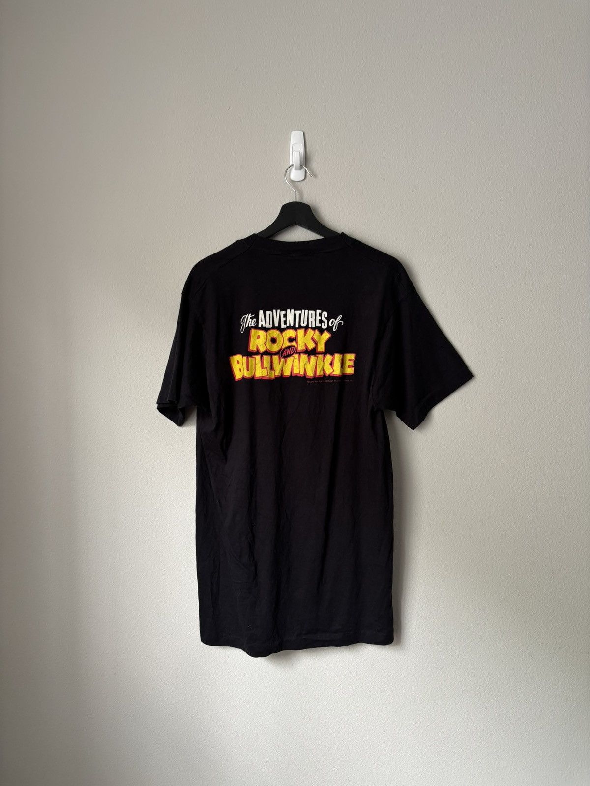 Vintage Vintage 1991 The Adventures of Rocky & Bullwinkle Shirt Size US XL / EU 56 / 4 - 3 Thumbnail
