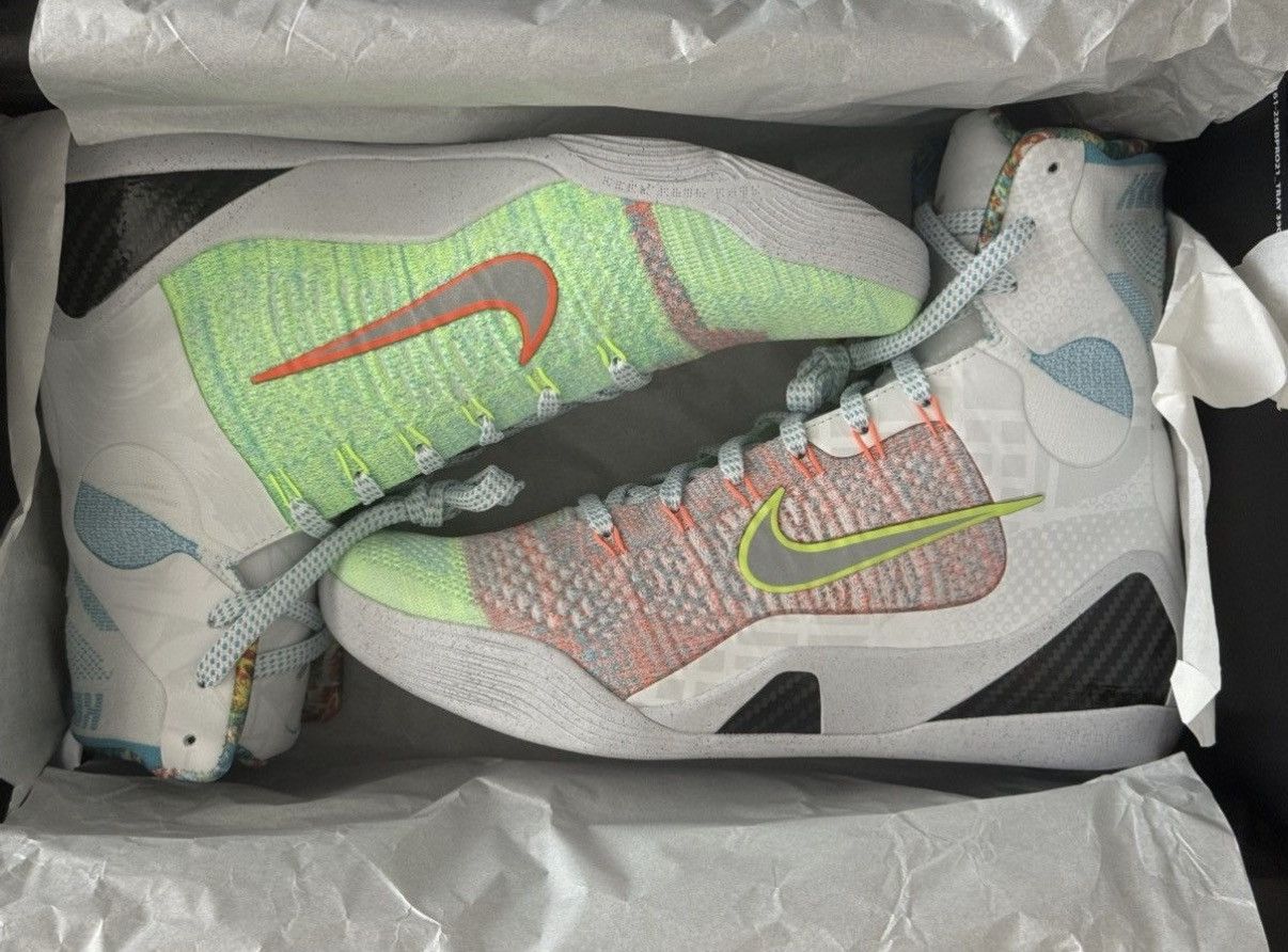 Nike KOBE IX ELITE HIGH PROTRO “what the kobe” Size US 10 / EU 43 - 7 Thumbnail