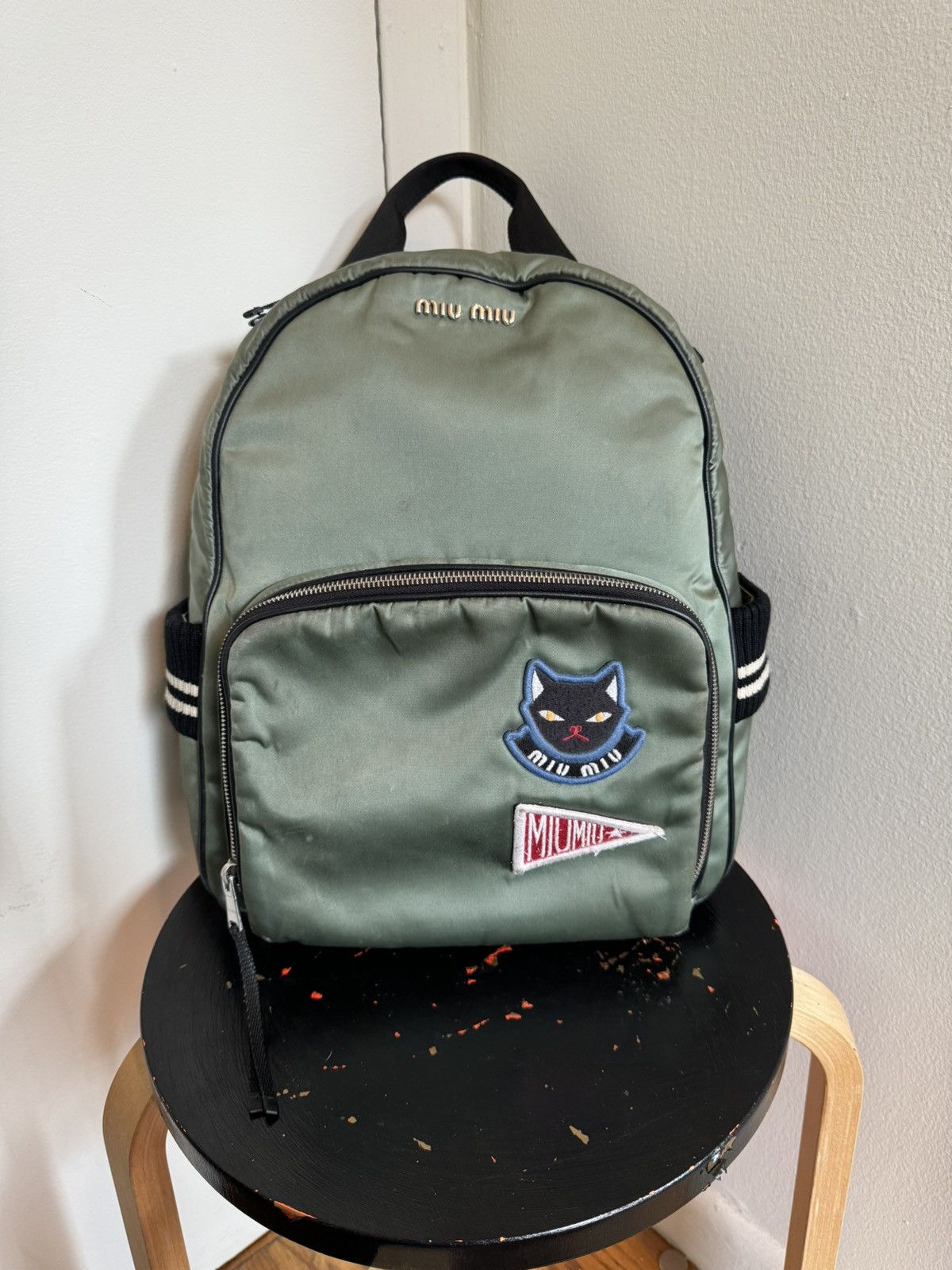 Miu Miu Miu Miu Cat Backpack Size ONE SIZE - 1 Thumbnail