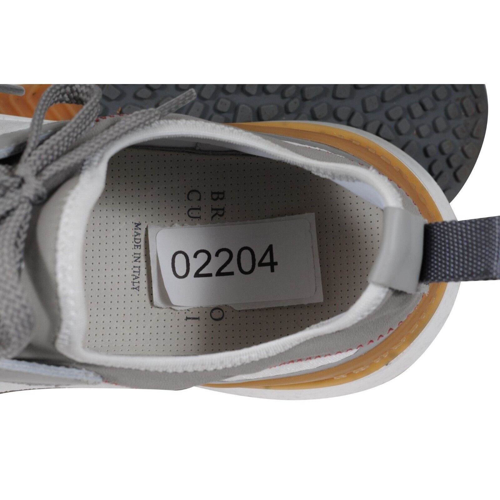 Brunello Cucinelli Panelled Lace Up Sneakers - 02204 Size US 10.5 / EU 43-44 - 11 Thumbnail