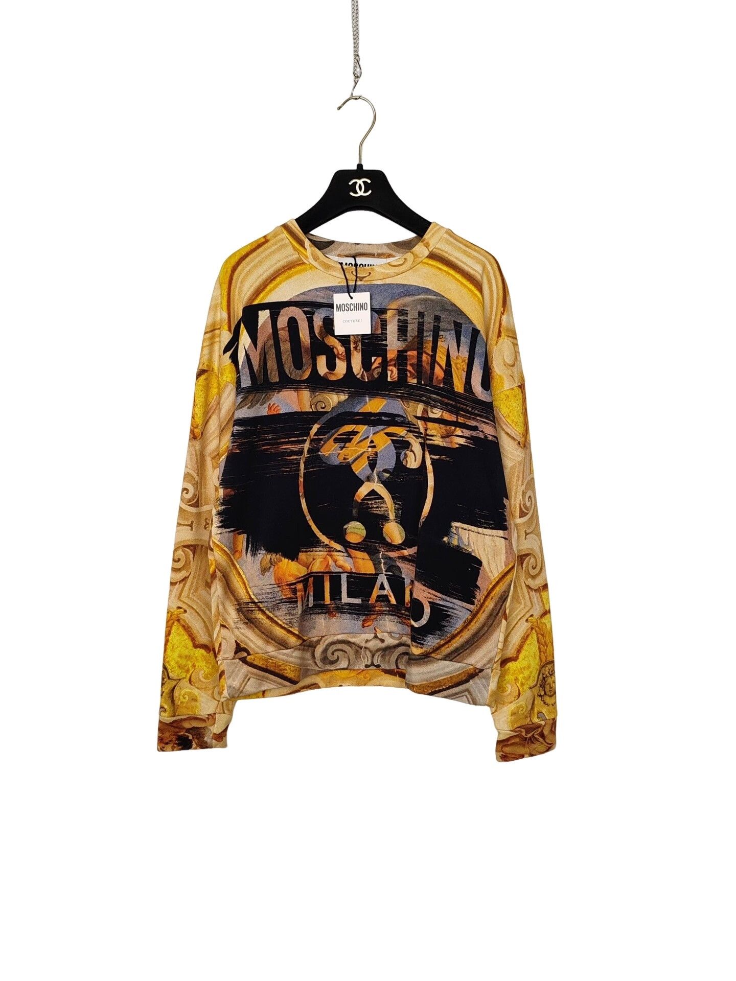 Moschino Moschino Angel Print Sweatshirt Size L Size L / US 10 / IT 46 - 1 Thumbnail