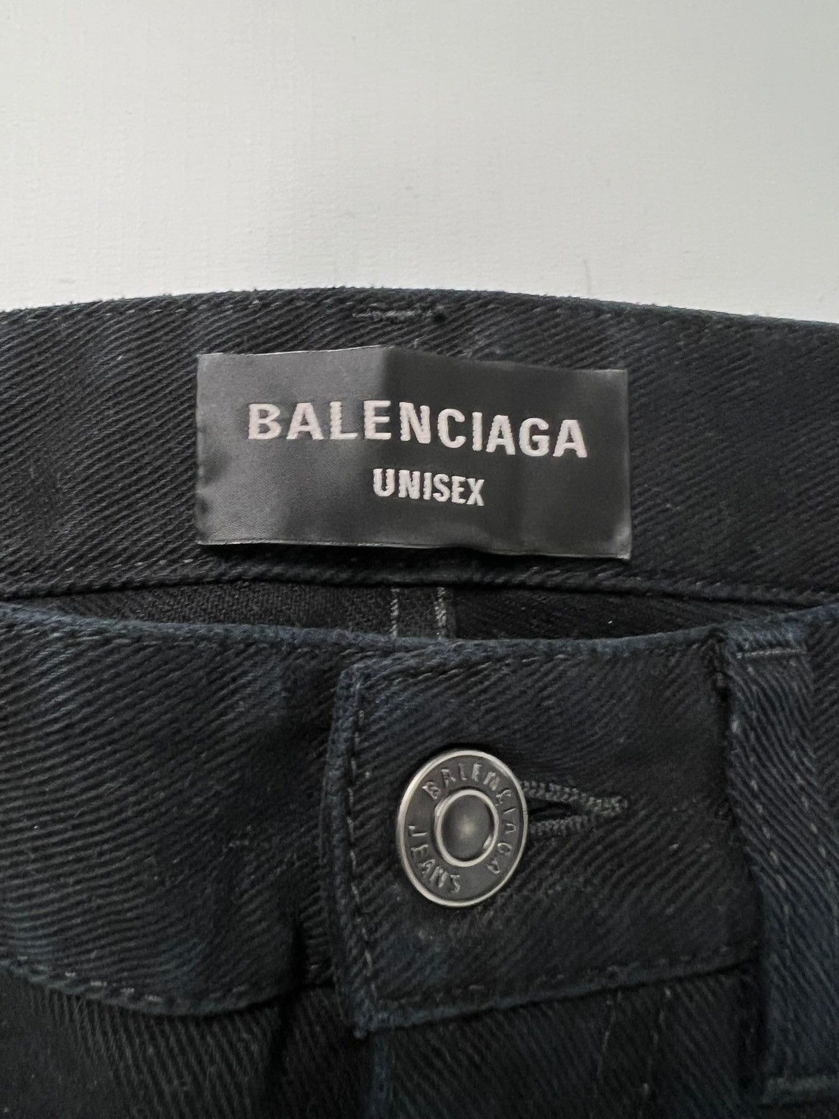 Balenciaga Balenciaga Lost Tape Flaired Denim Sz. S Size US 32 / EU 48 - 2 Thumbnail