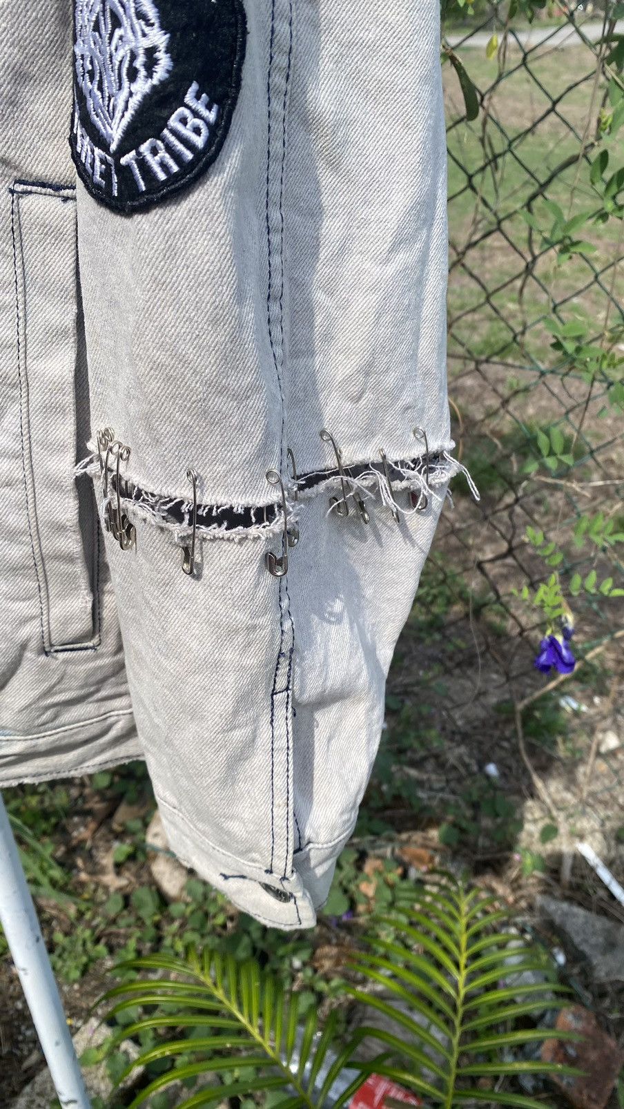 Japanese Brand Jungle Storm The Jolly Joker Tokyo Style Denim Jacket Size US L / EU 52-54 / 3 - 8 Thumbnail