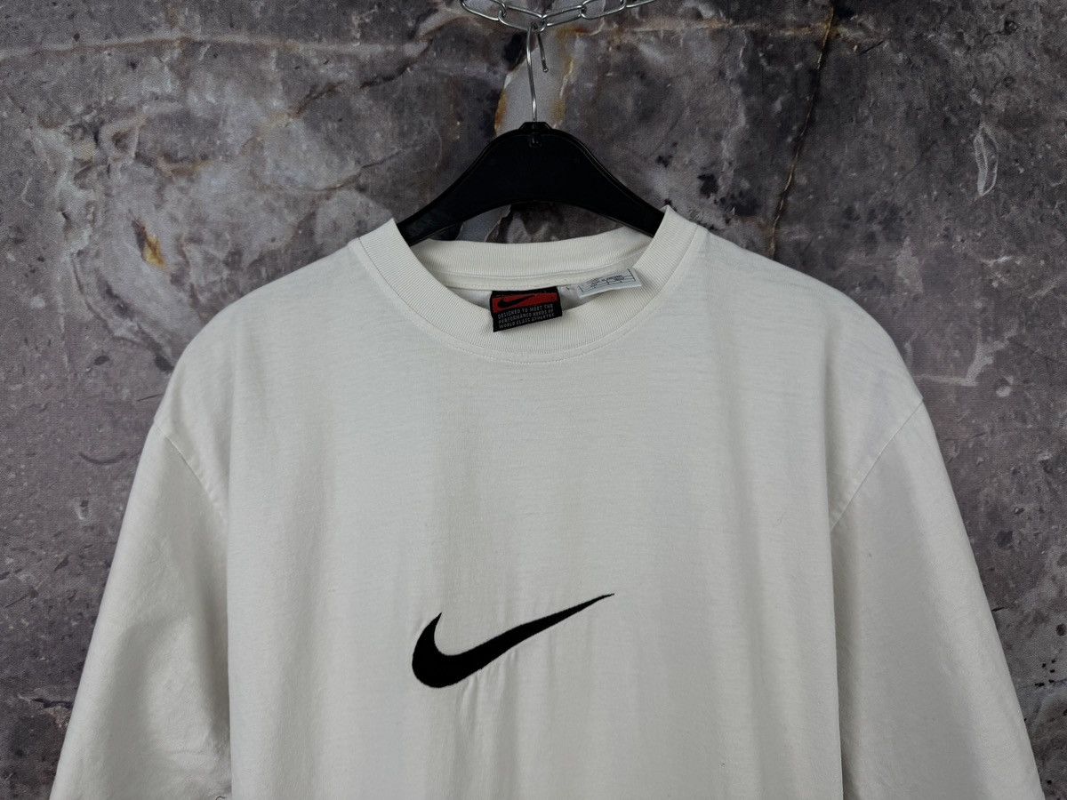 Adidas Men’s Nike Big Logo Swoosh T-Shirt Vintage Size Large Size US L / EU 52-54 / 3 - 2 Thumbnail