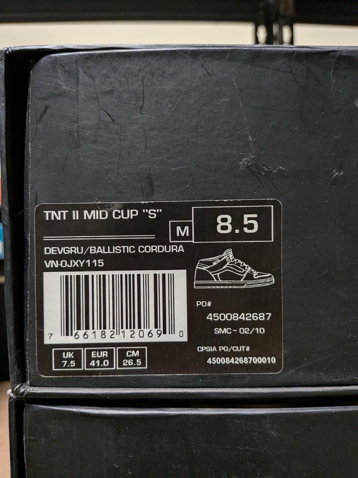 Vans Vans TNT 2 Mid Cup S SYNDICATE Ballistic Cordura US8.5 Size US 8.5 / EU 41-42 - 7 Thumbnail