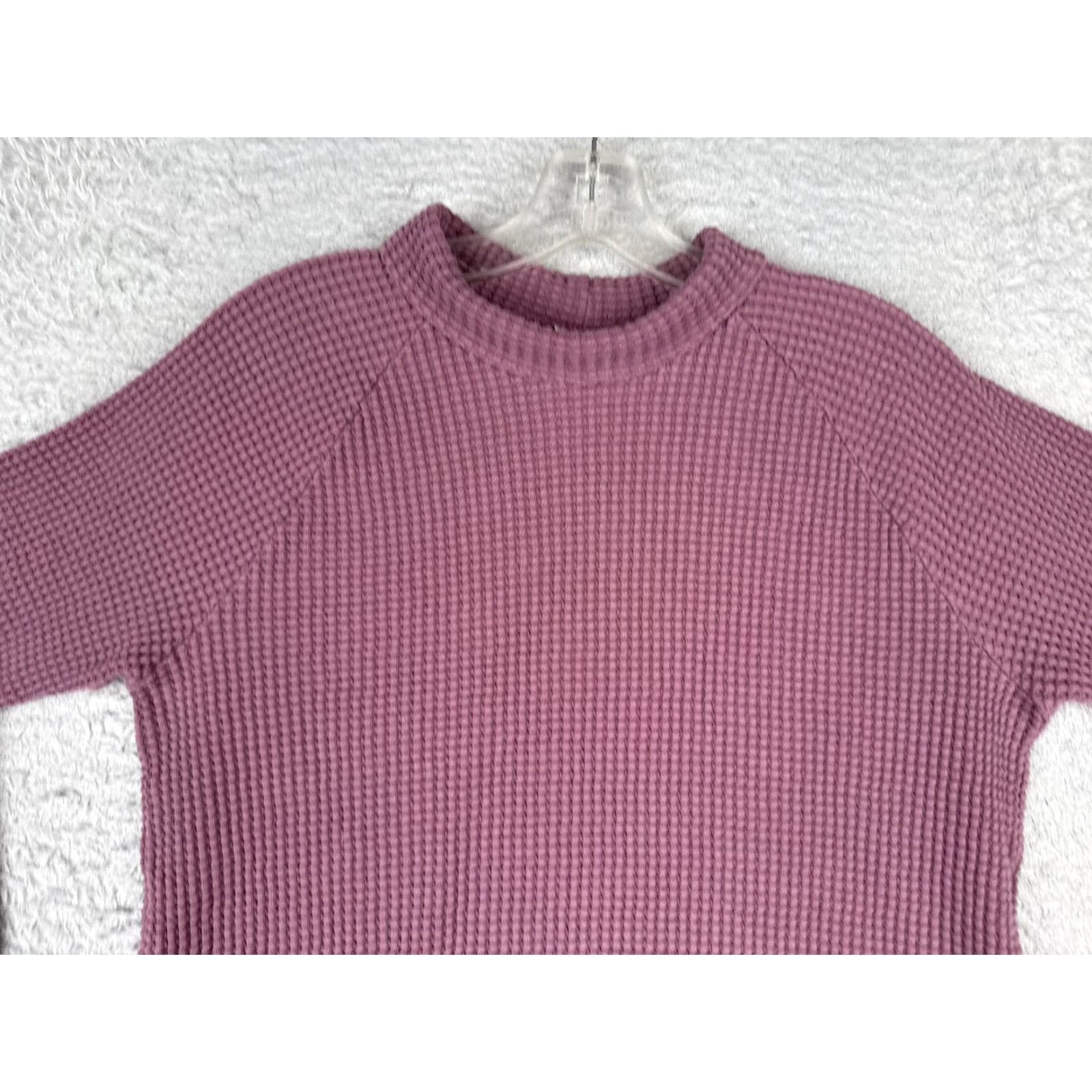 The North Face The North Face Sweater The North Face Purple Cotton Waffle-Knit Mock Neck Women Medium Pullover Casual Lightweight Vintage No Size M / US 6-8 / IT 42-44 - 4 Thumbnail