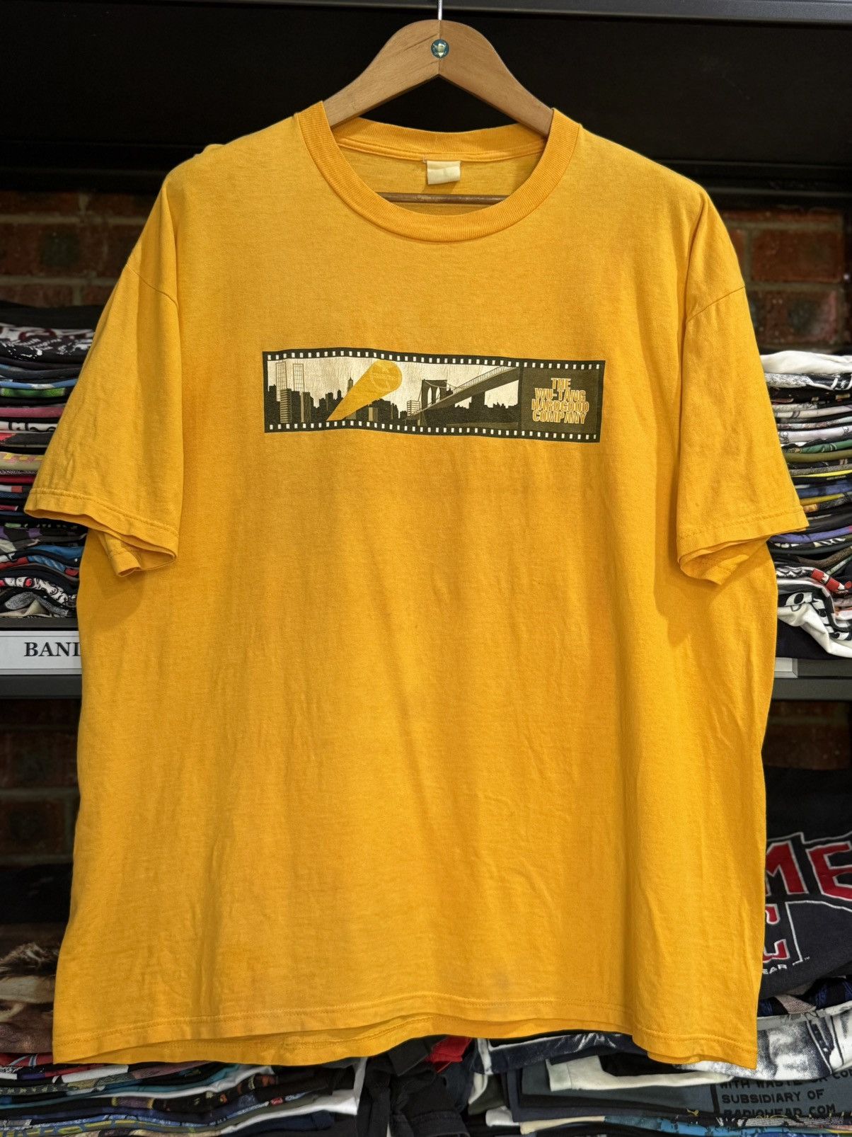 Wu-Tang Clan Vintage 90s The Wutang Hardgood Company Hip hop Rap Tee Size US XL / EU 56 / 4 - 1 Thumbnail