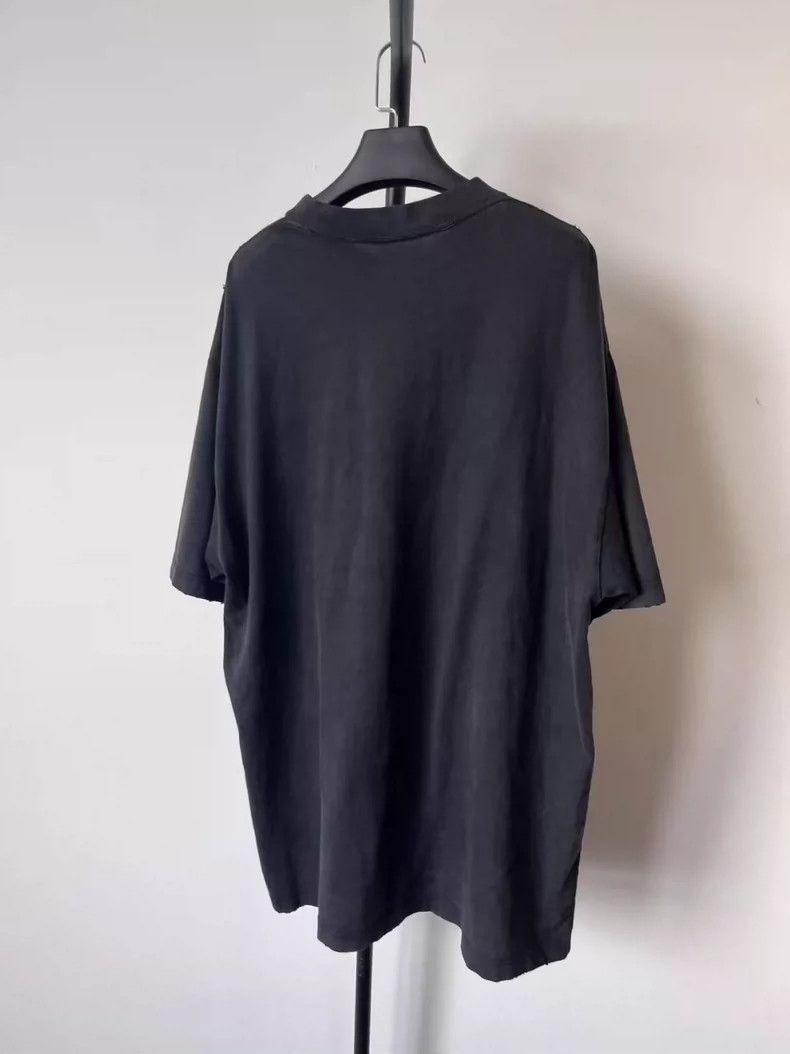 Balenciaga Balenciaga Logo monogrammed printed crew neck pullover sho Size US L / EU 52-54 / 3 - 2 Thumbnail