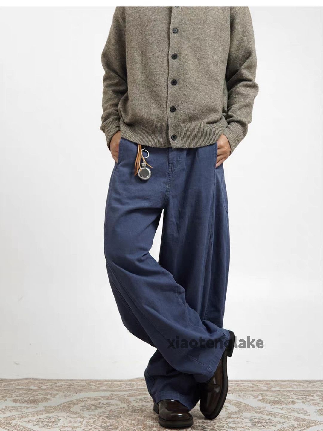 Vintage ltx loose baggy skate hiphop faded cargo yuppie pants Size US 34 / EU 50 - 4 Thumbnail