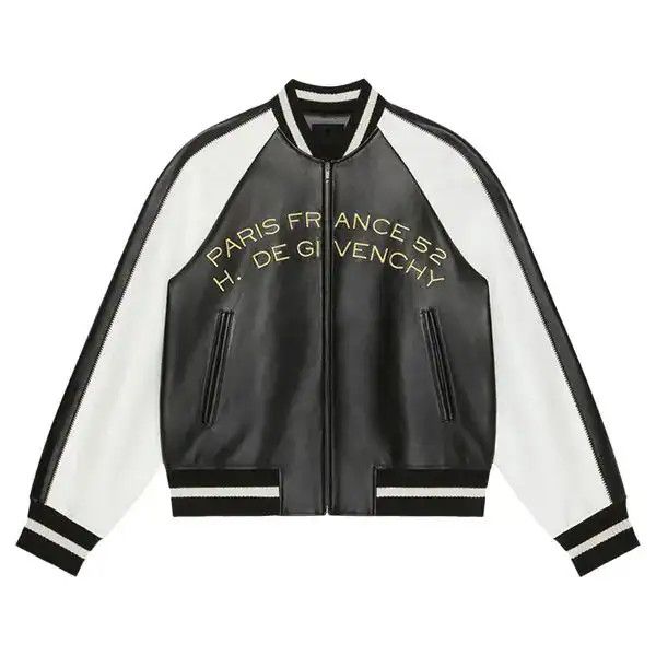 Givenchy o1mle0226 Embroidered Jacket in Black/White Size US L / EU 52-54 / 3 - 1 Preview