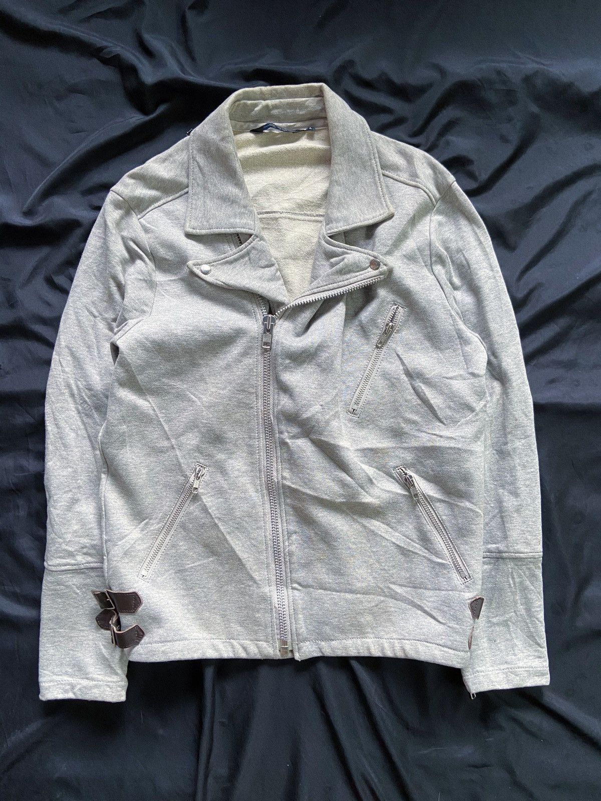 PPFM JAPANESE ASYMMETRICAL PUNK ZIP JACKET raf simons g.o.a Size US L / EU 52-54 / 3 - 1 Thumbnail