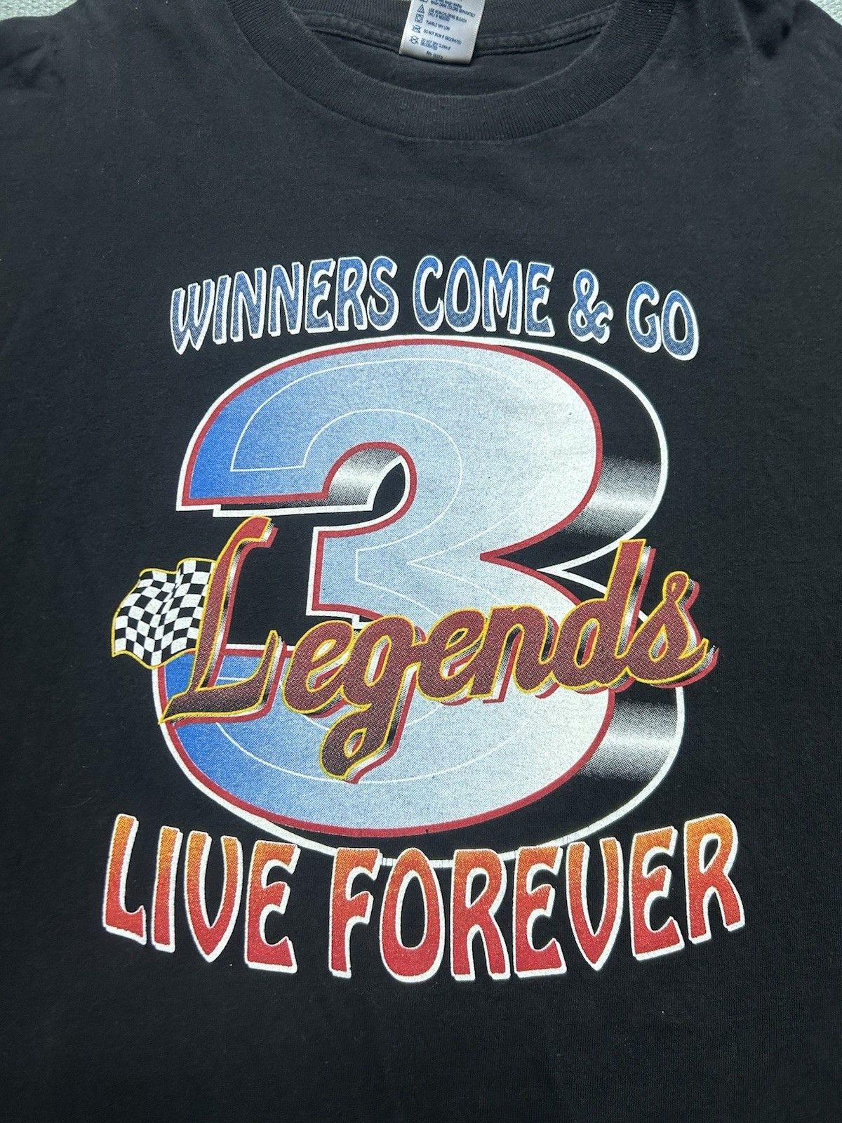 Vintage Vtg t shirt Dale Earnhardt nascar legends live forever 3 XL Size US XL / EU 56 / 4 - 2 Thumbnail