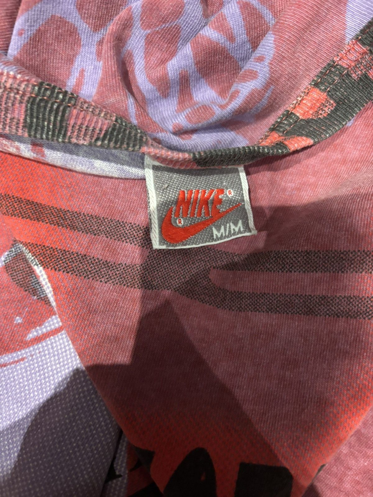 Jordan Brand × Nike Vintage 80s aop Michael Jordan Nike tee Size US M / EU 48-50 / 2 - 3 Thumbnail