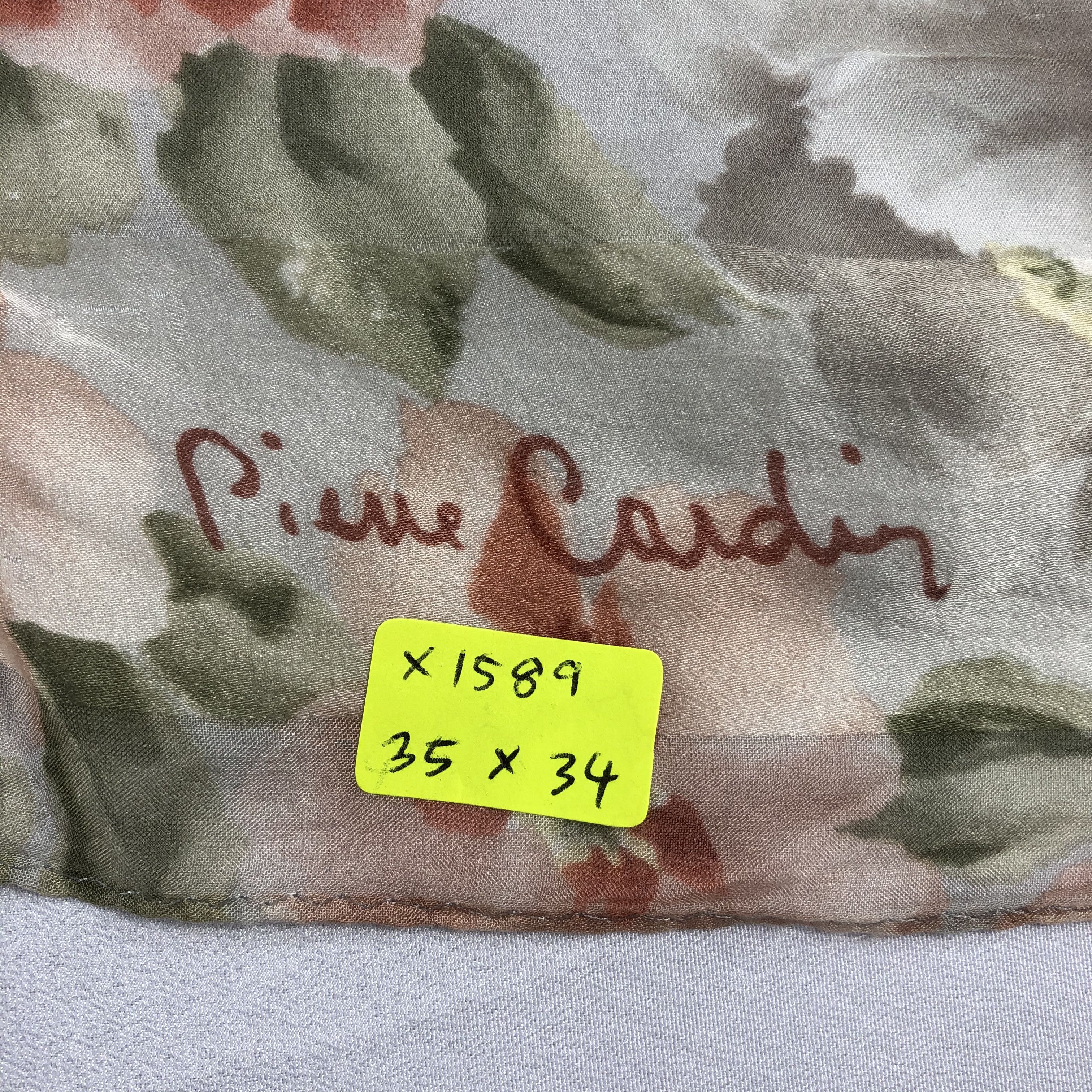 Pierre Cardin Vintage Pierre Cardin Silk Scarf Size ONE SIZE - 8 Thumbnail