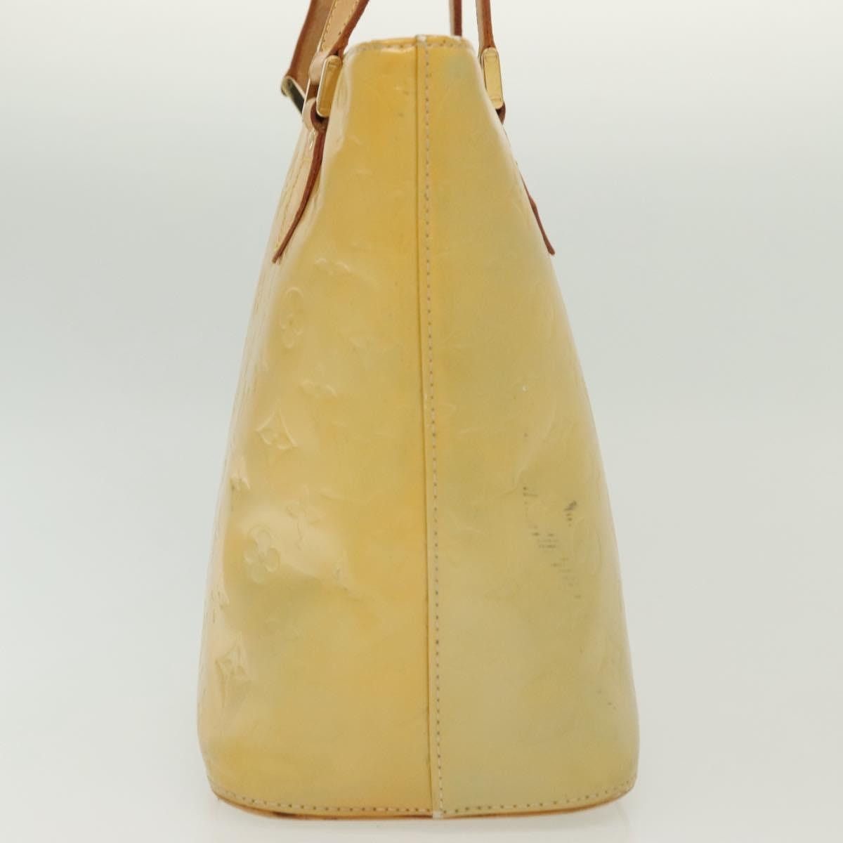Louis Vuitton LOUIS VUITTON Monogram Vernis Houston Hand Bag Gris M91053 Size ONE SIZE - 6 Thumbnail