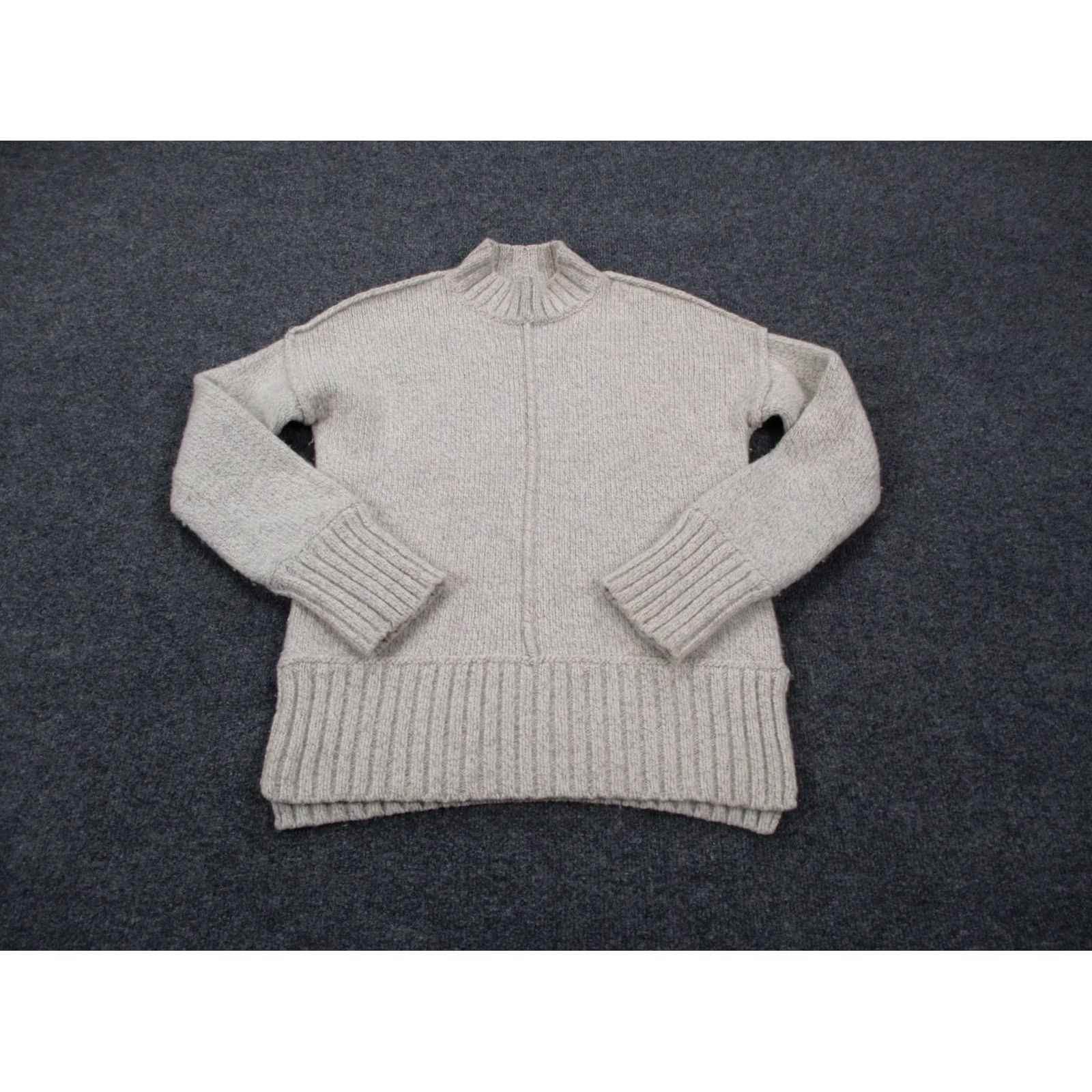 Smartwool SmartWool Sweater Womens S White Merino Wool Cable-Knit Pullover Cozy Winter Top Size S / US 4 / IT 40 - 2 Thumbnail