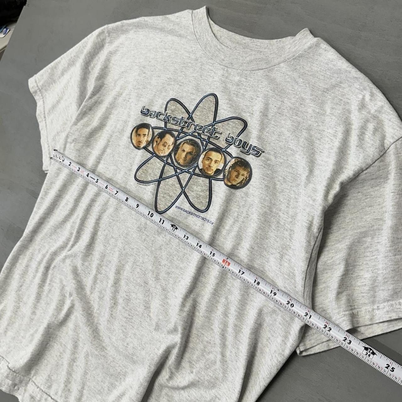 Tultex × Vintage Vintage Y2K Backstreet Boys Merch Shirt Grey Size Large Size US L / EU 52-54 / 3 - 3 Thumbnail