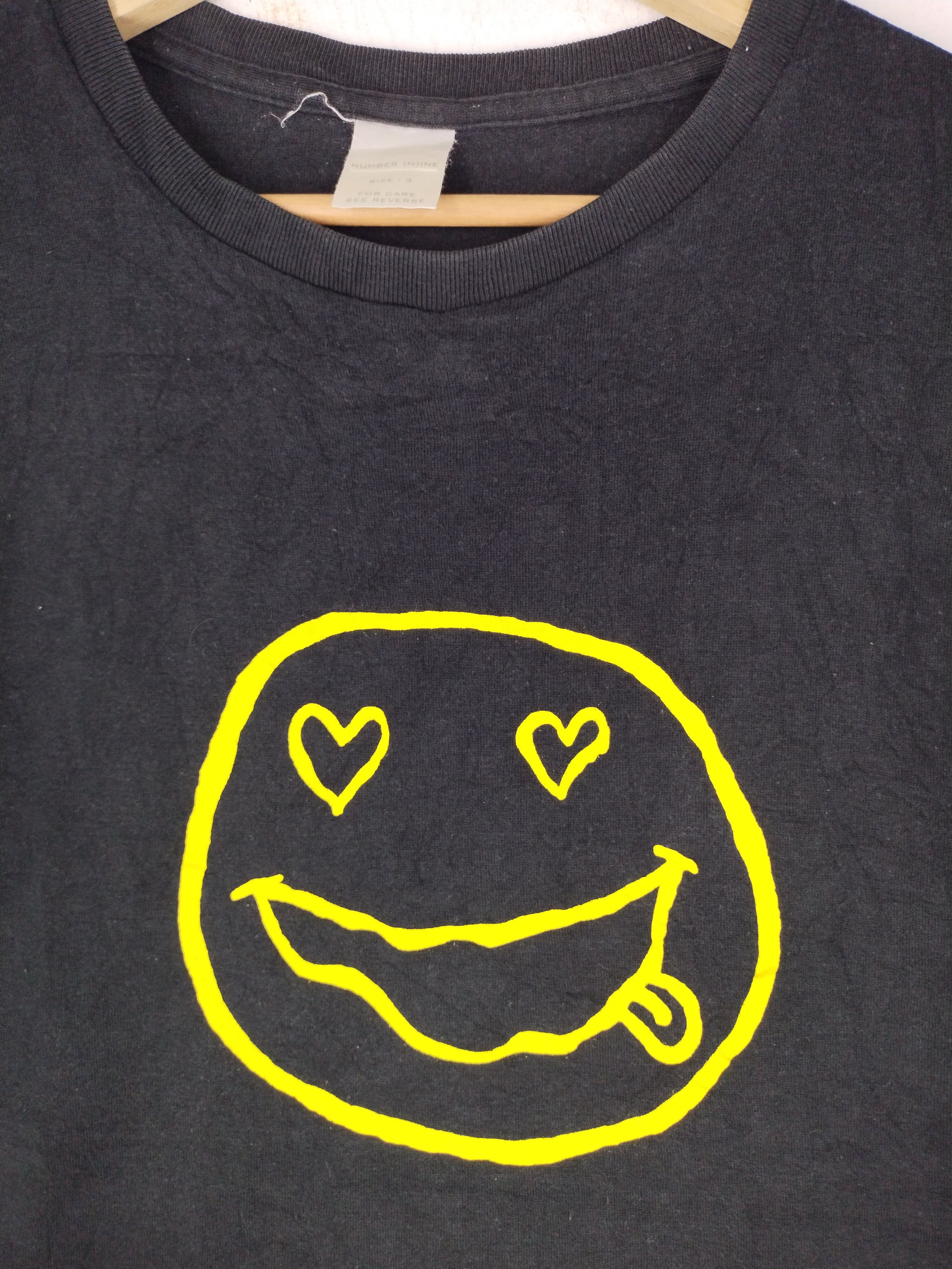 Number (N)ine Number (N)ine Nirvana Smile Face Logo Shirt Size US L / EU 52-54 / 3 - 2 Thumbnail
