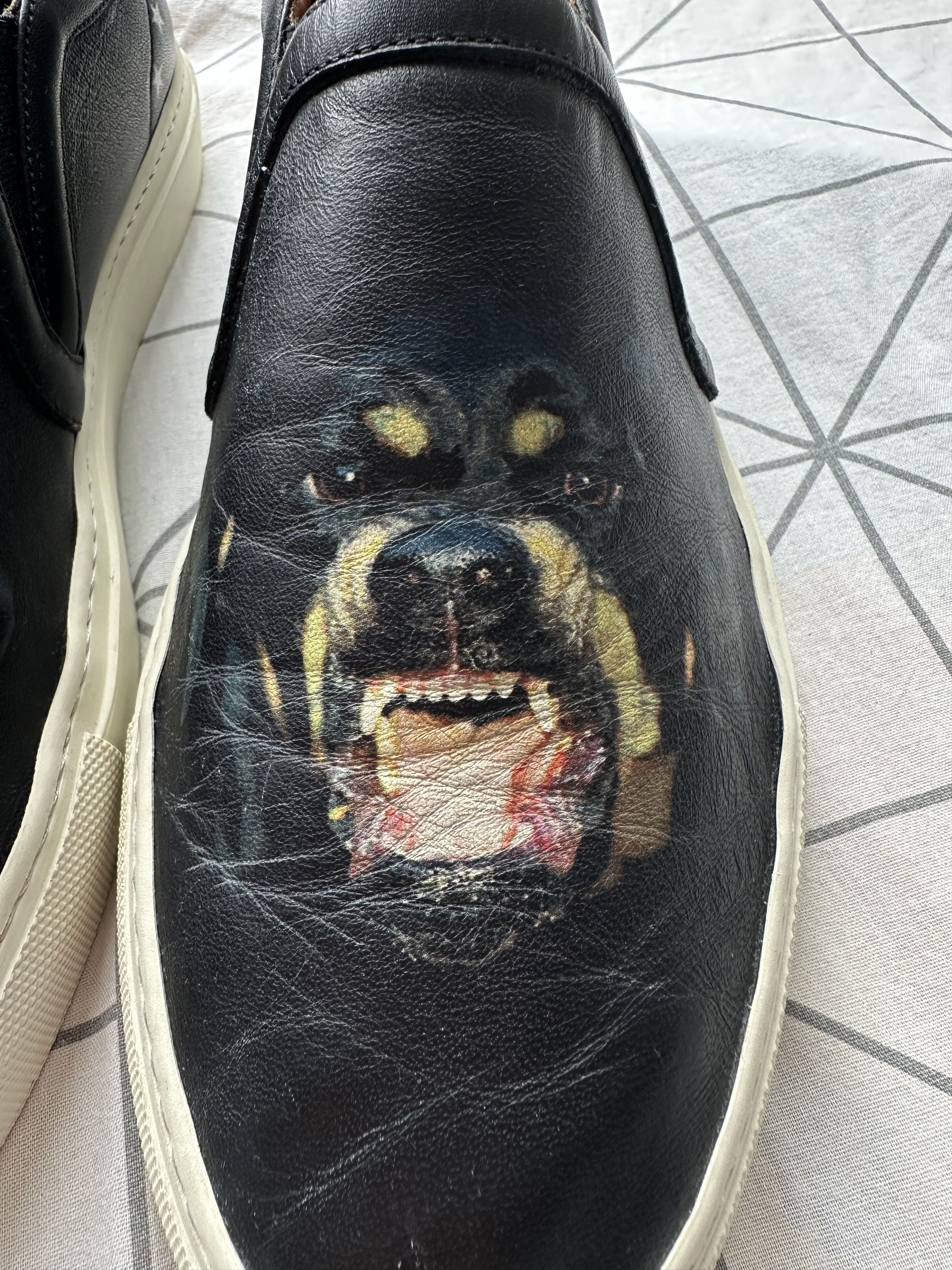Givenchy SS13 Givenchy Rottweiler Leather Slip Ons by Riccardo Tisci Size US 9 / EU 42 - 4 Thumbnail