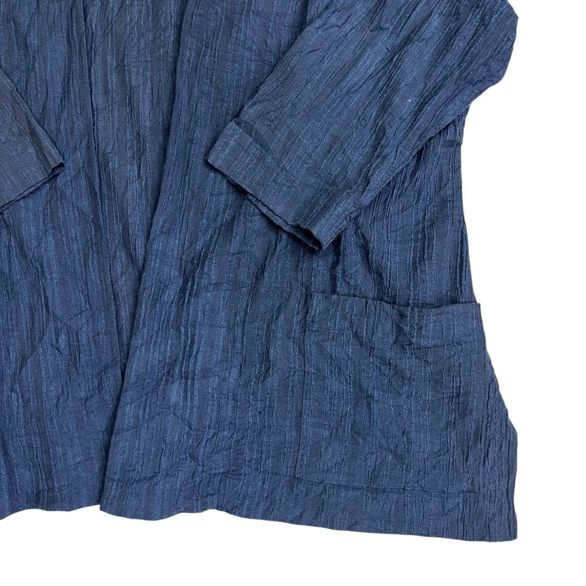 Issey Miyake 💥 ARCHIVES 80s-90s ISSEY MIYAKE PLANTATION WRINKLE KIMONO Size US M / EU 48-50 / 2 - 12 Thumbnail