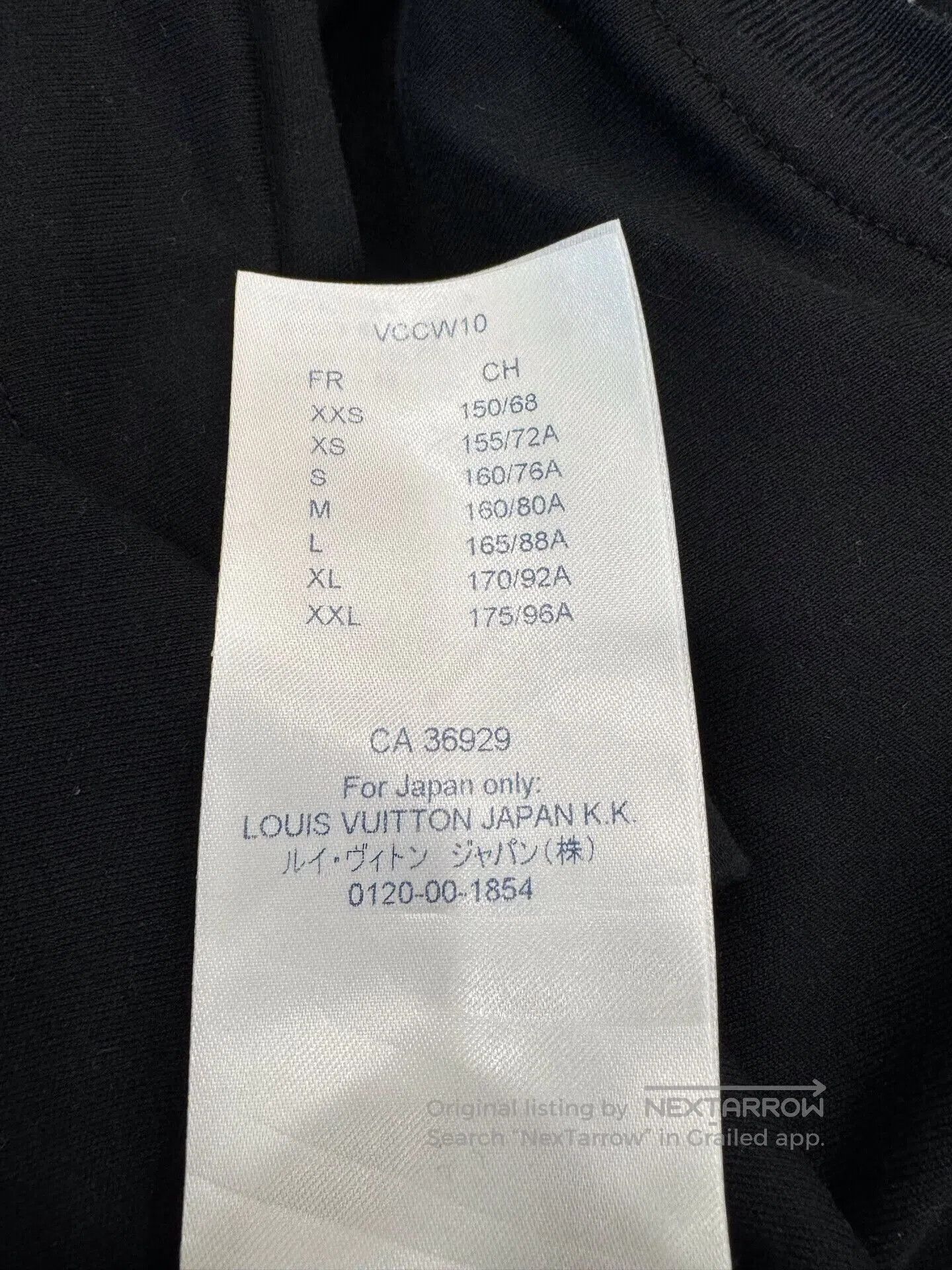 Louis Vuitton Louis Vuitton Black White Logo Short Sleeve Tee. Size S / US 4 / IT 40 - 8 Thumbnail