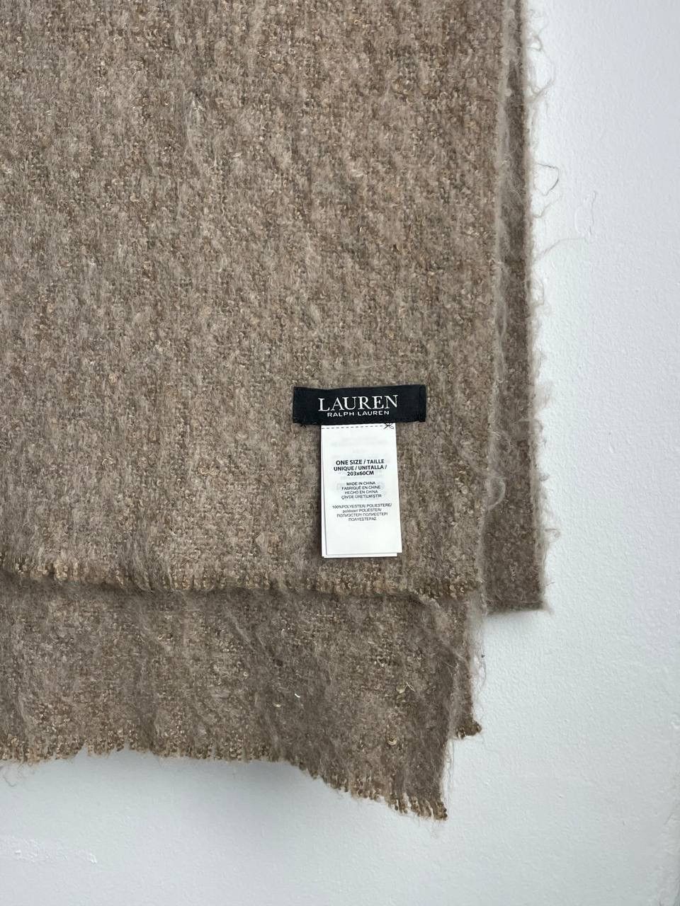 Polo Ralph Lauren × Vintage Polo Ralph Lauren Wool Scarf Luxury Brand Old Money Size ONE SIZE - 2 Thumbnail