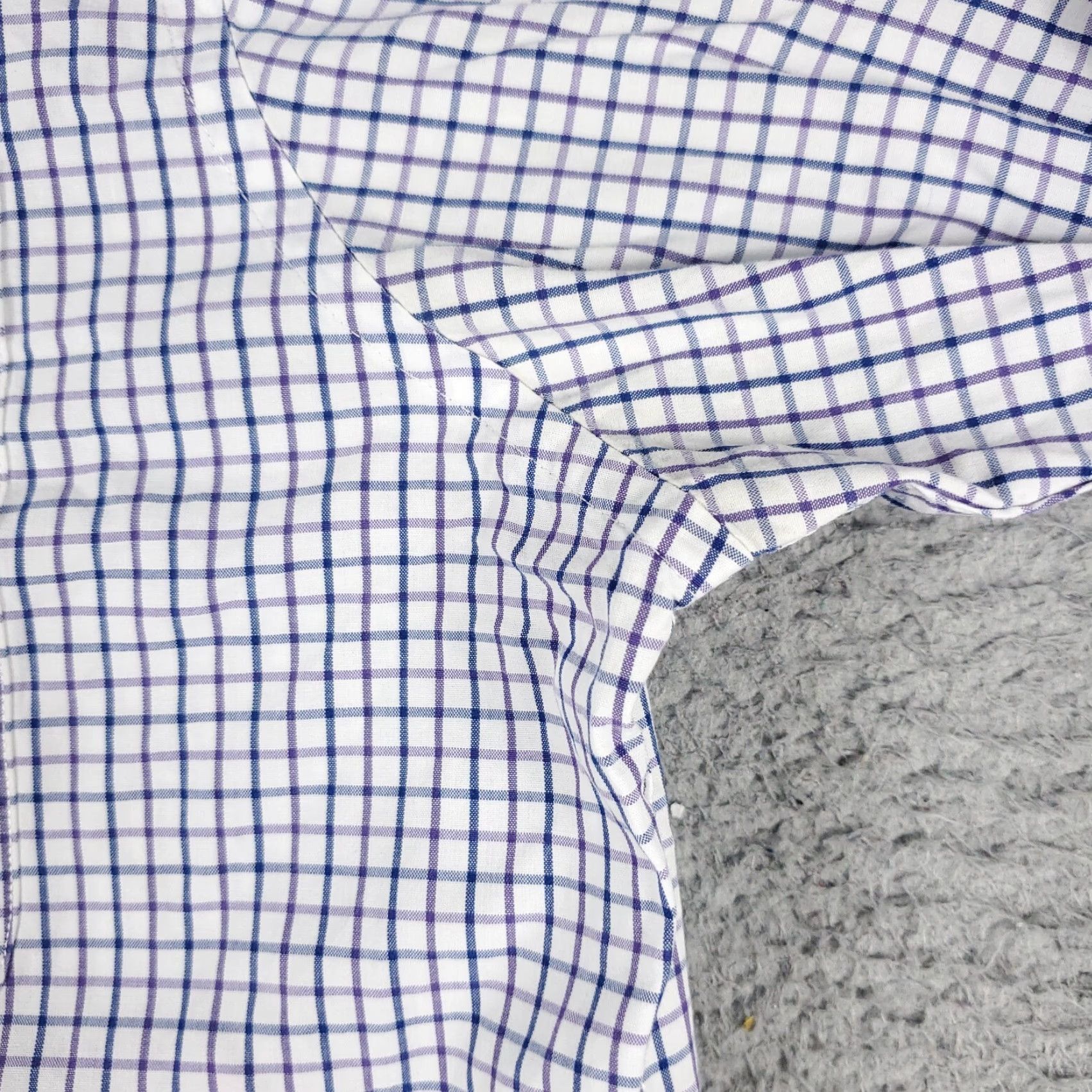 Tommy Hilfiger Tommy Hilfiger Shirt Mens Large Blue Check Casual Button Up Long Sleeve Size US L / EU 52-54 / 3 - 5 Thumbnail