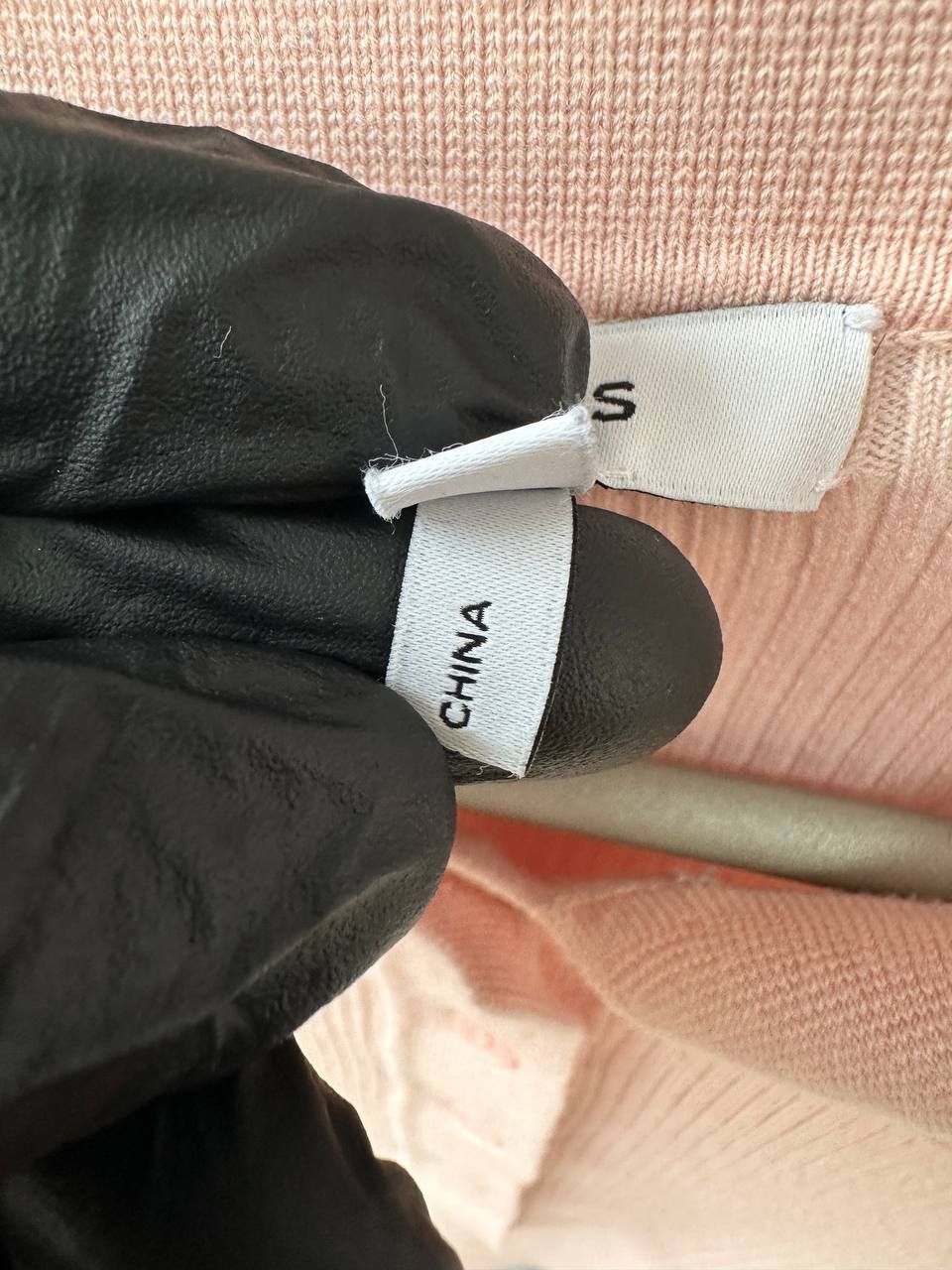 Reiss Reiss Sienna Ribbed Space Wool Polo Shirt in Blush Sweater Size L / US 10 / IT 46 - 13 Thumbnail