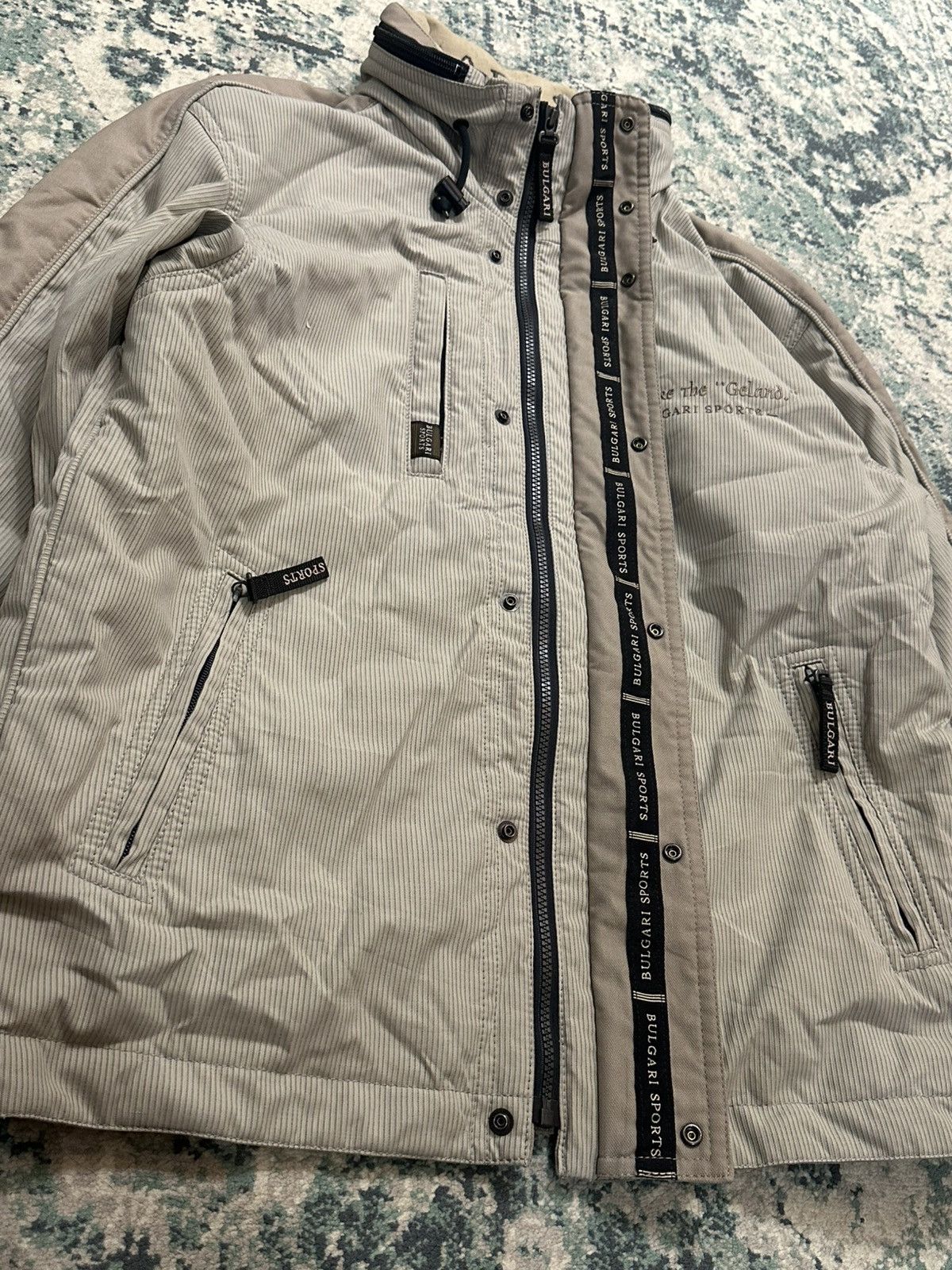 Bvlgari Vintage 1990 Bvlgari Sport Hooded Jacket Size US M / EU 48-50 / 2 - 7 Thumbnail