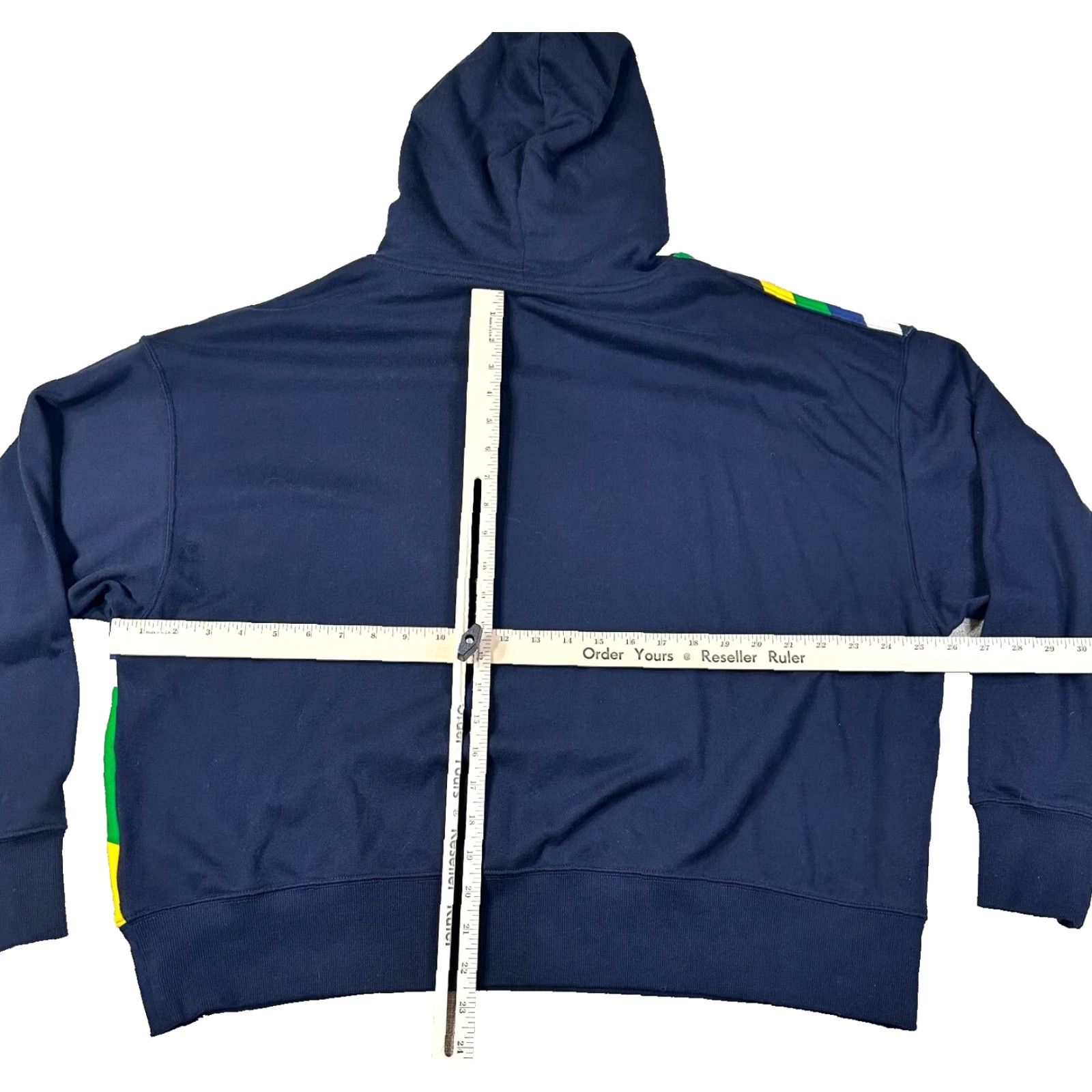 Ralph Lauren Lauren Ralph Lauren Womens XL Multicolor Color Block Hoodie Crop Style Size XL / US 12-14 / IT 48-50 - 6 Thumbnail